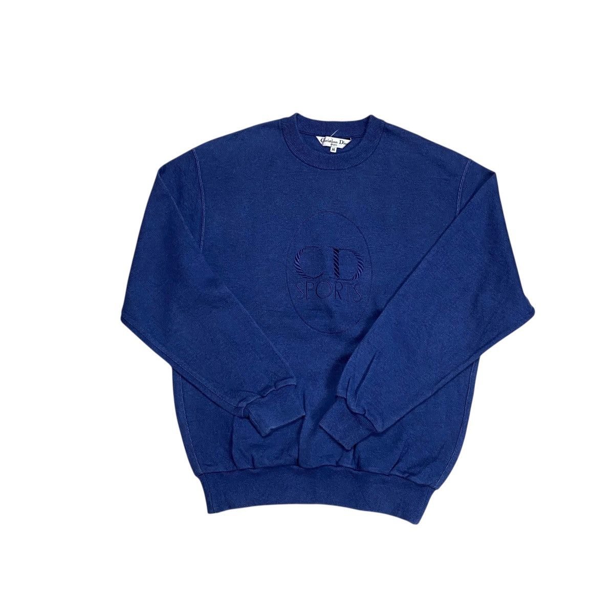 Christian Dior Monsieur Vintage Christian Dior Sport Big Logo Sweatershirt Knitwear Size US M / EU 48-50 / 2 - 3 Thumbnail