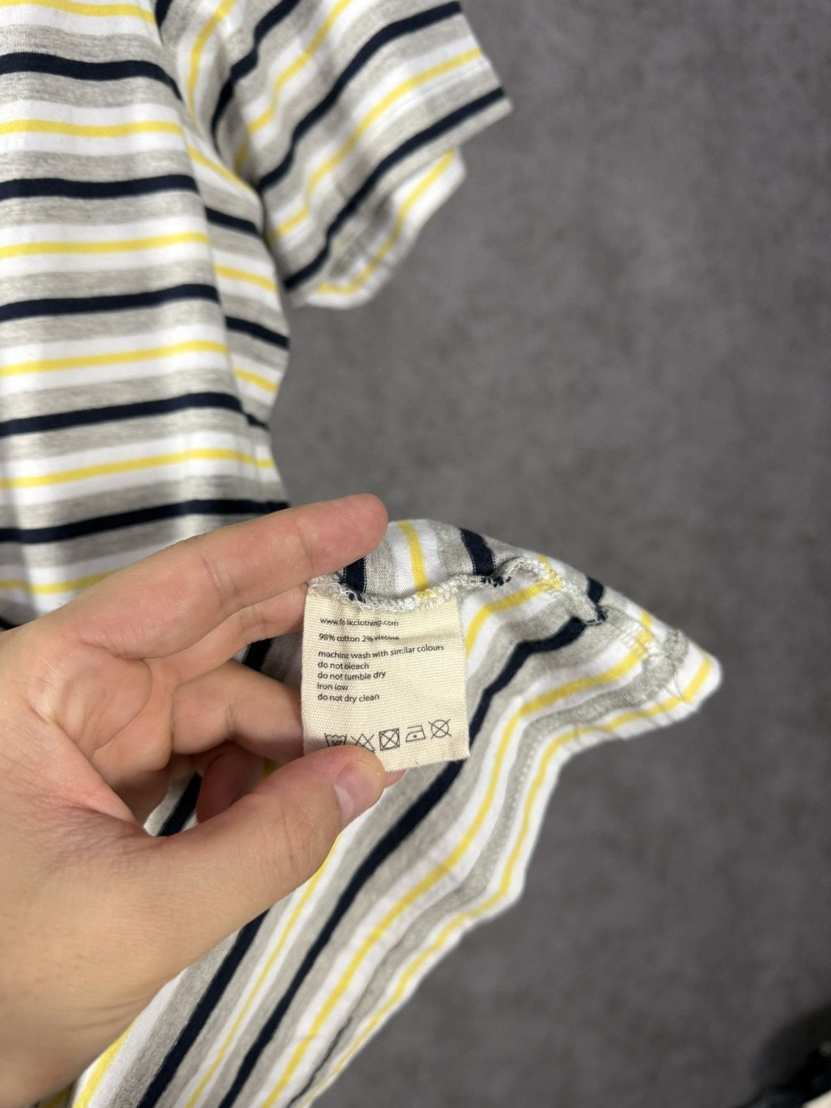 Folk Folk designer striped tee Size US S / EU 44-46 / 1 - 4 Thumbnail