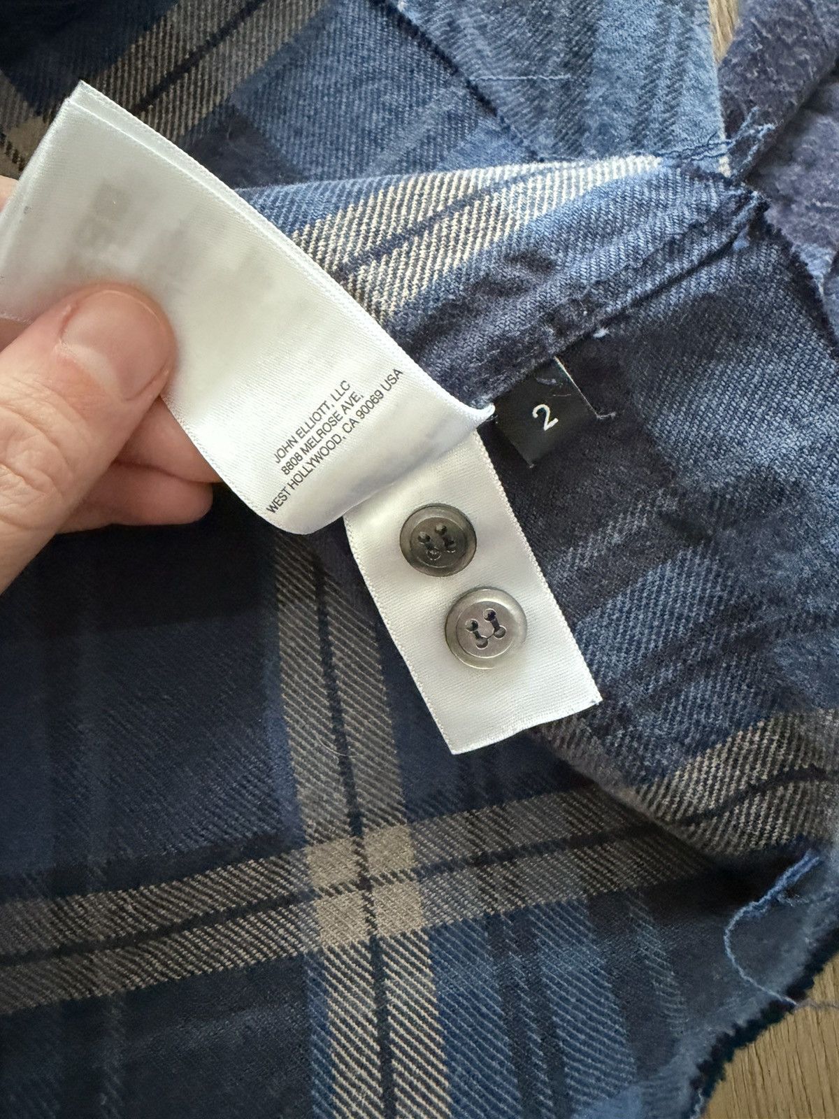 John Elliott JOHN ELLIOTT PATCHWORK FLANNEL Size US M / EU 48-50 / 2 - 5 Thumbnail