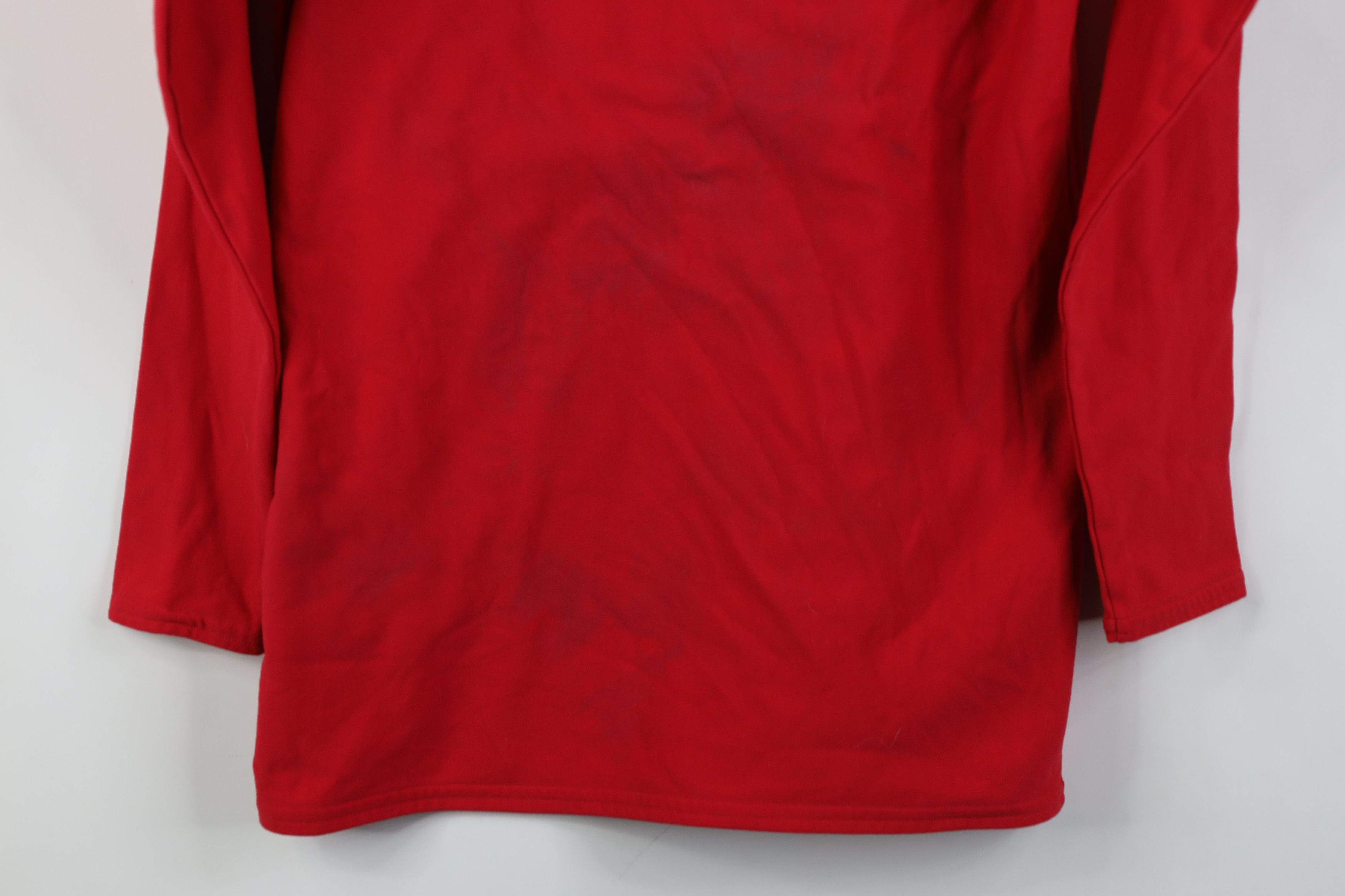 Under Armour Vintage Under Armour Mock Neck Long Sleeve T-Shirt Red Size US XL / EU 56 / 4 - 15 Thumbnail