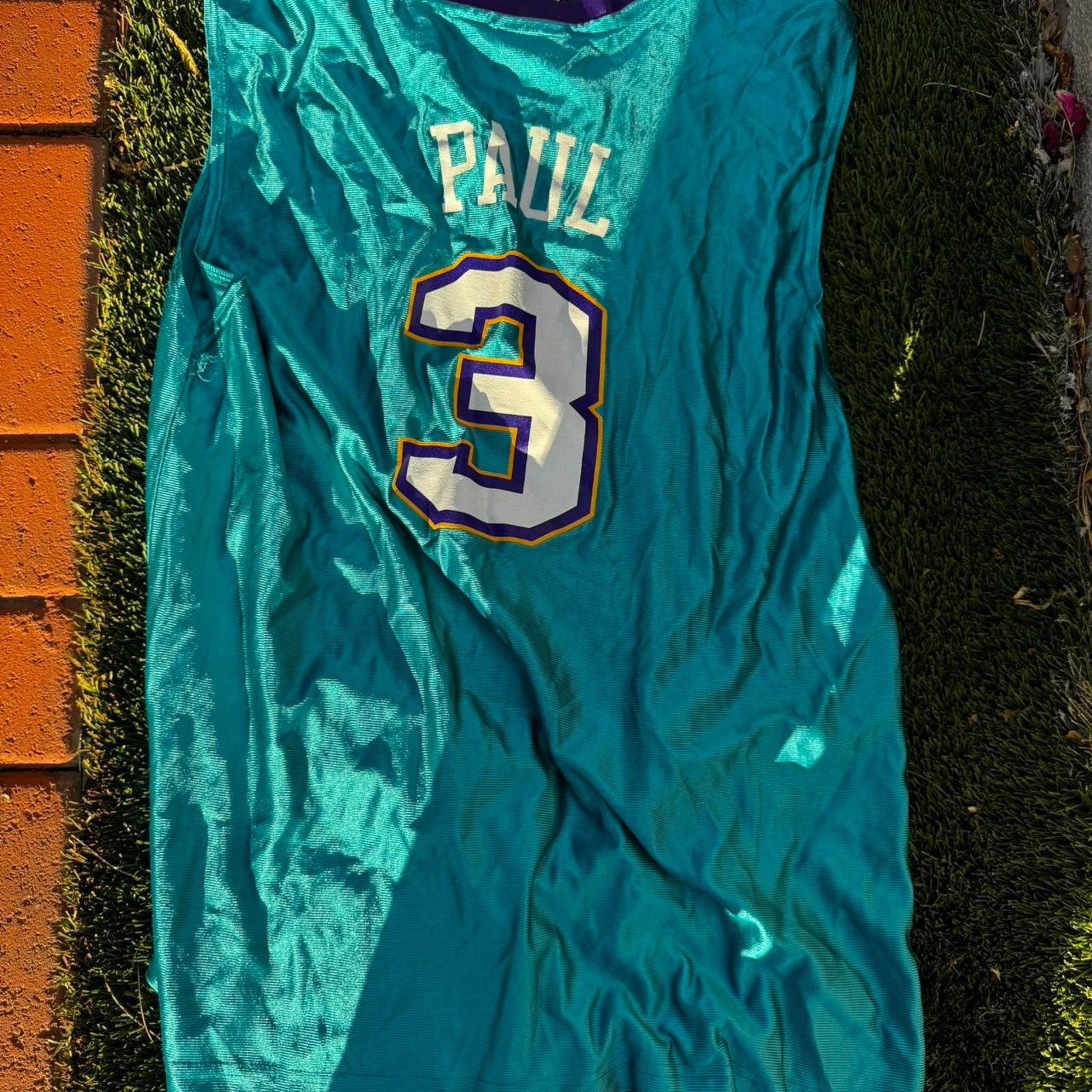 NBA Blue & Purple Chris Paul #3 Jersey New Orleans Pelicans Size US L / EU 52-54 / 3 - 1 Thumbnail