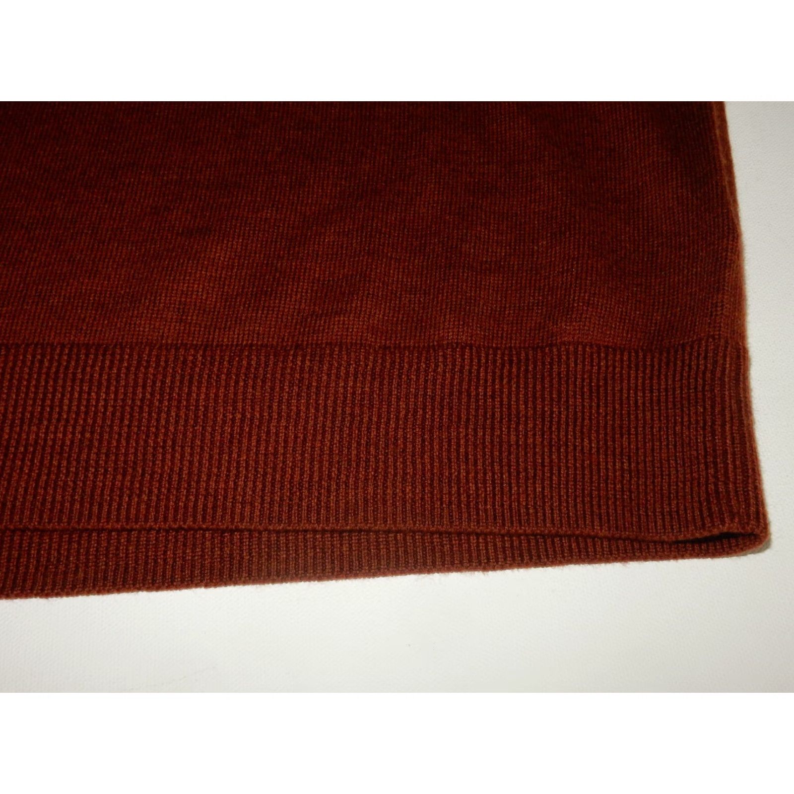 Vintage RAFFI 100% Wool Pullover Sweater Large Brown Mens Size US L / EU 52-54 / 3 - 2 Thumbnail