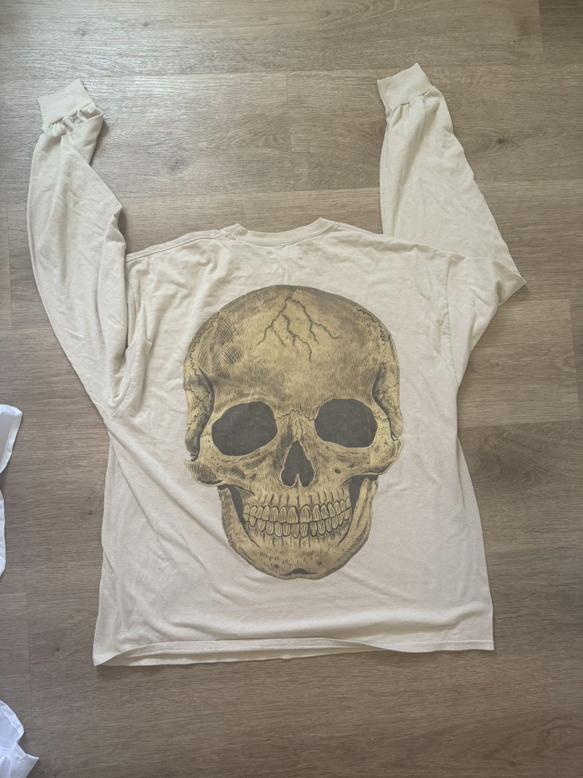 Kanye West × Wes Lang UNRELEASED Yeezus Skate 2015 Skull Longsleeve F&F Size US XXL / EU 58 / 5 - 4 Thumbnail