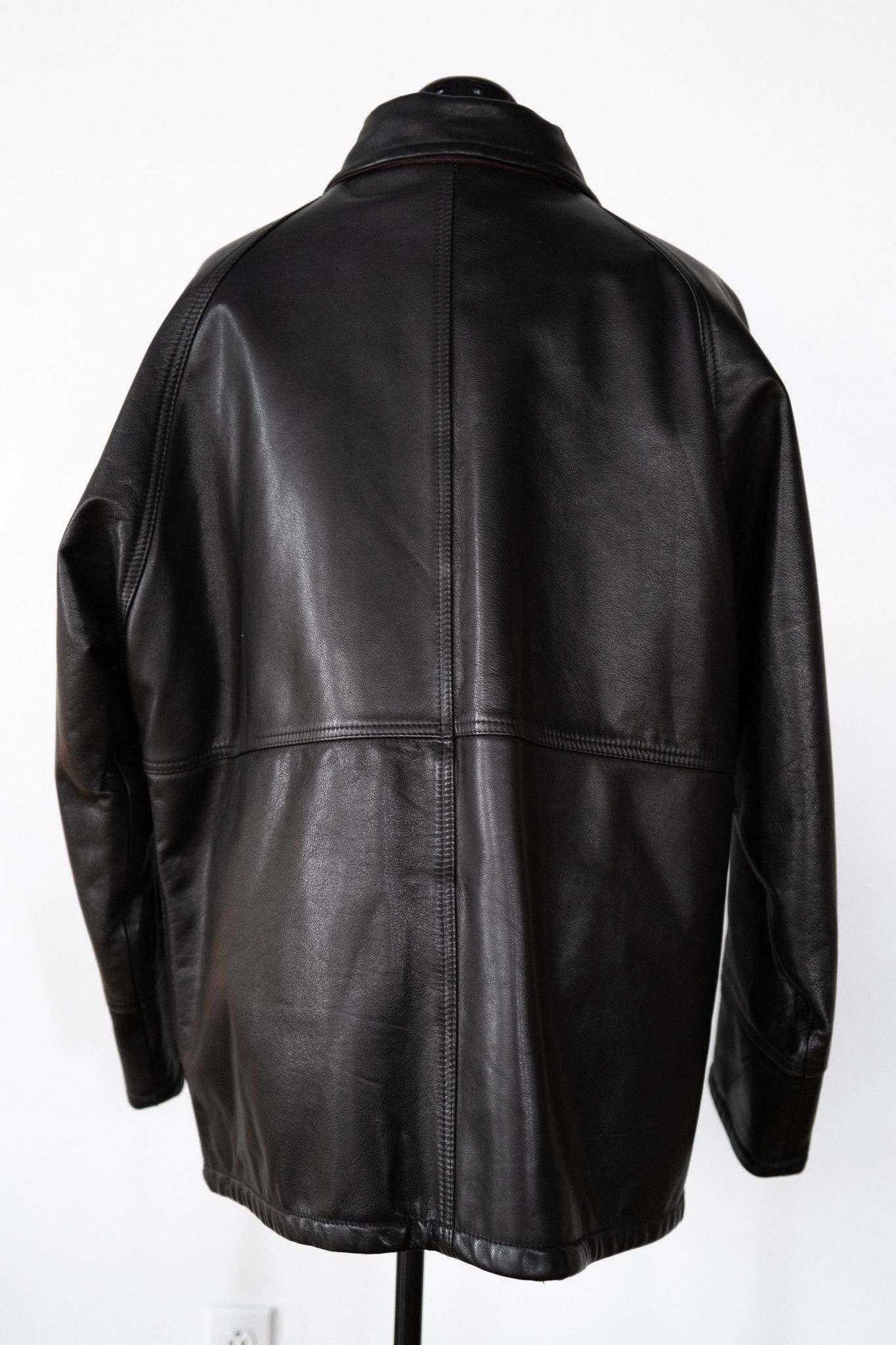 C.P. Company VTG C.P. COMPANY LEATHER JACKET 48/M OSTI Size US M / EU 48-50 / 2 - 6 Thumbnail
