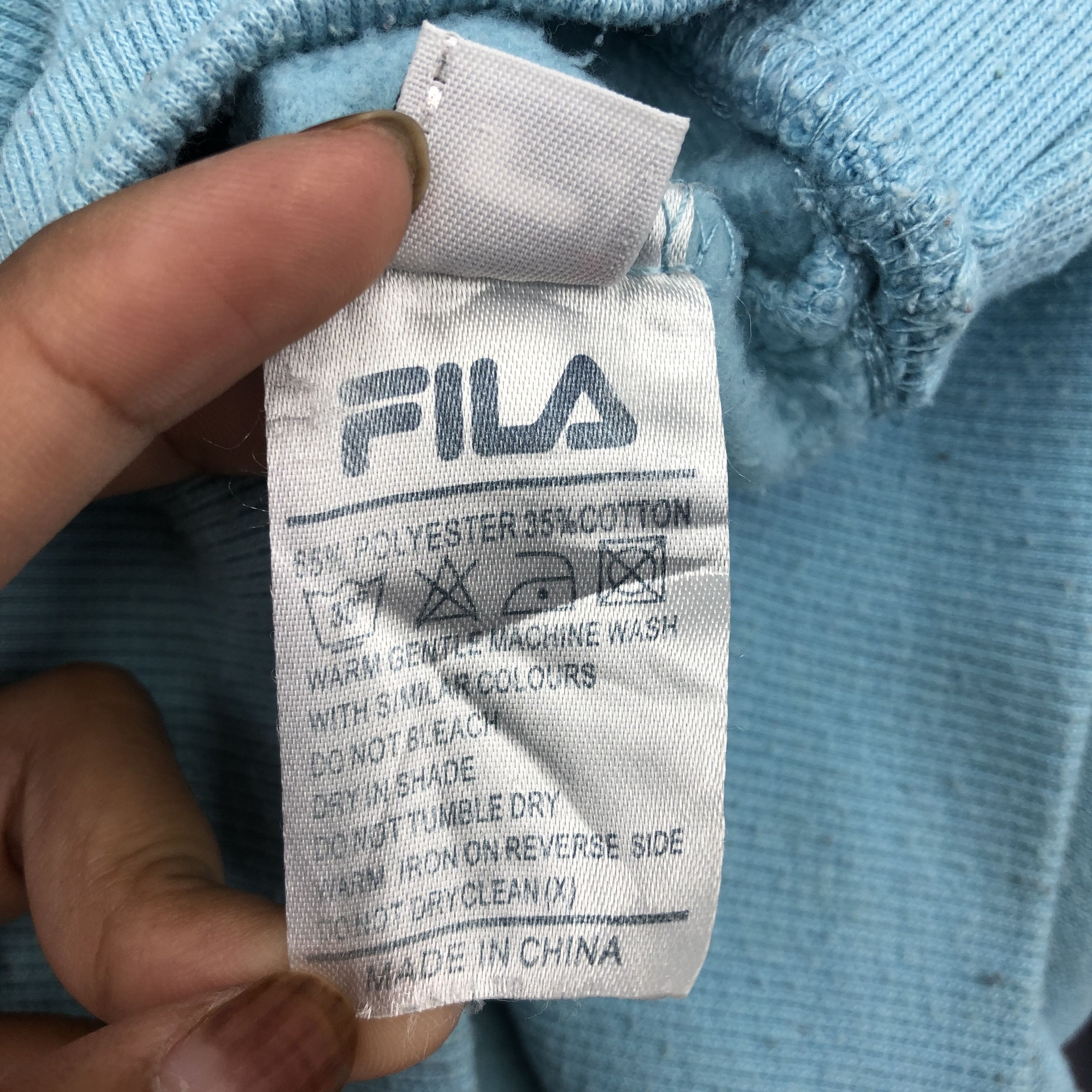 Fila × Vintage Vintage Fila Sweater Sweatshirt Jumper Pullover Size US M / EU 48-50 / 2 - 8 Thumbnail