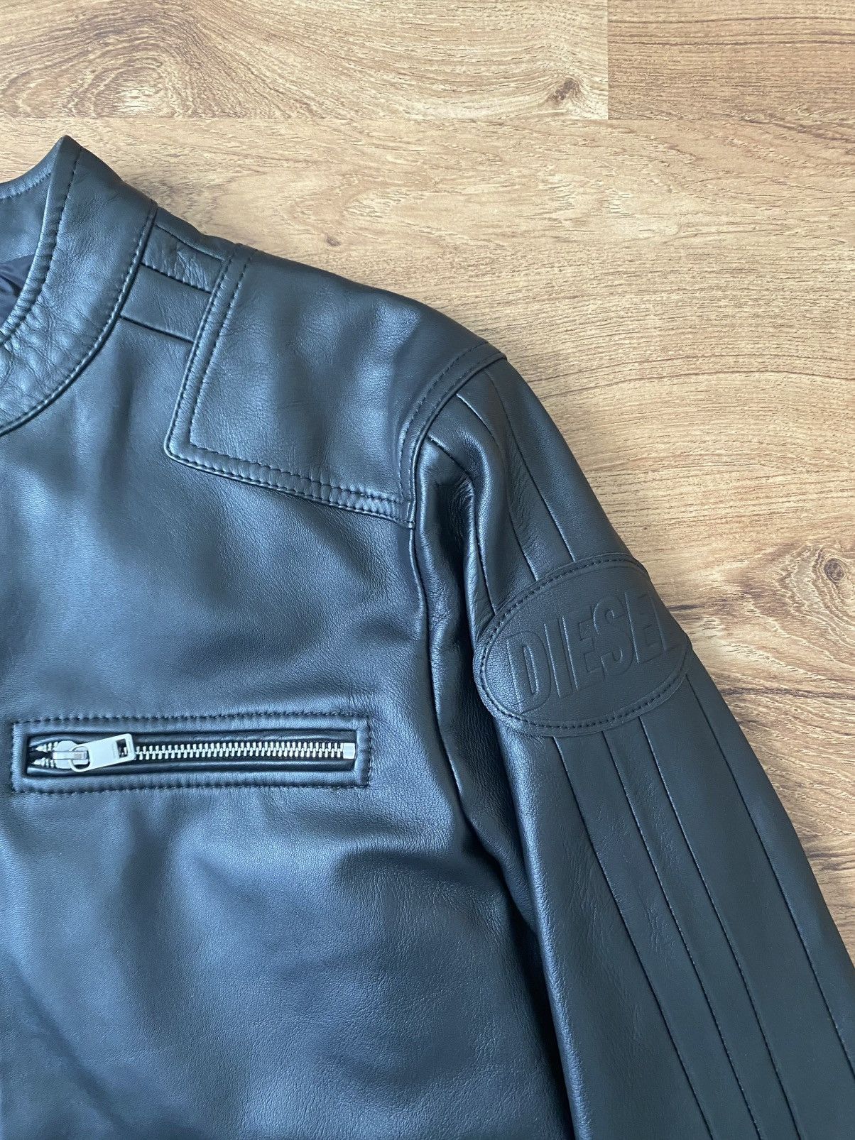 Diesel Diesel Leather Rider’s Jacket Size US L / EU 52-54 / 3 - 4 Thumbnail