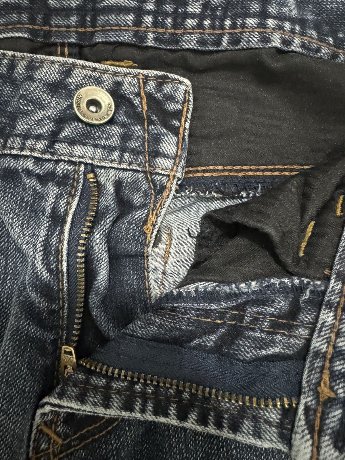 Japanese Brand × Nicole Club × Vintage Vintage Nicole Club For Men Flare Jeans Size US 30 / EU 46 - 8 Thumbnail