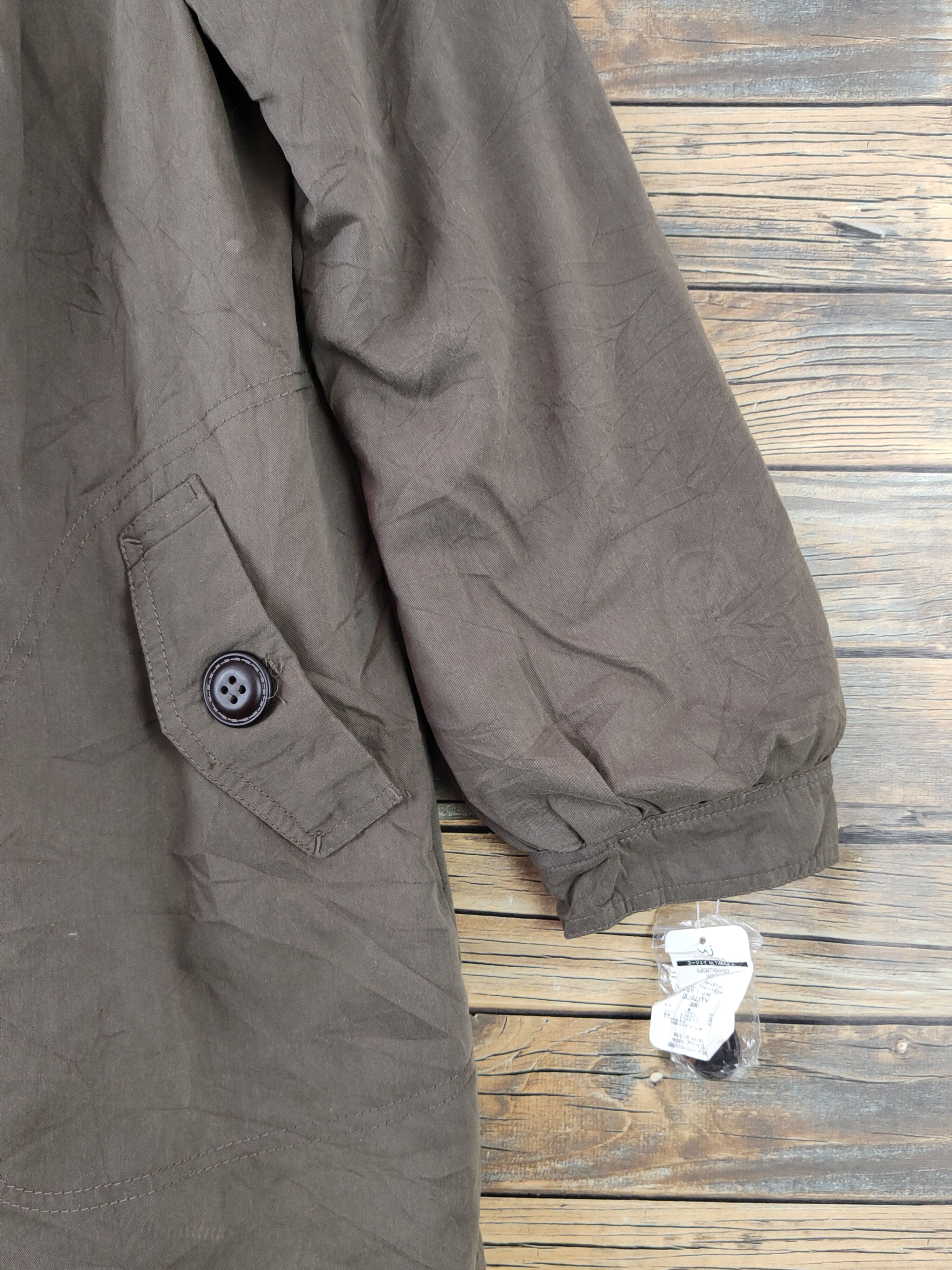 Japanese Brand × Vintage Vintage Winter Stuff UJ Contempo Olive Hoodie Sweater Coats Size M / US 6-8 / IT 42-44 - 6 Thumbnail