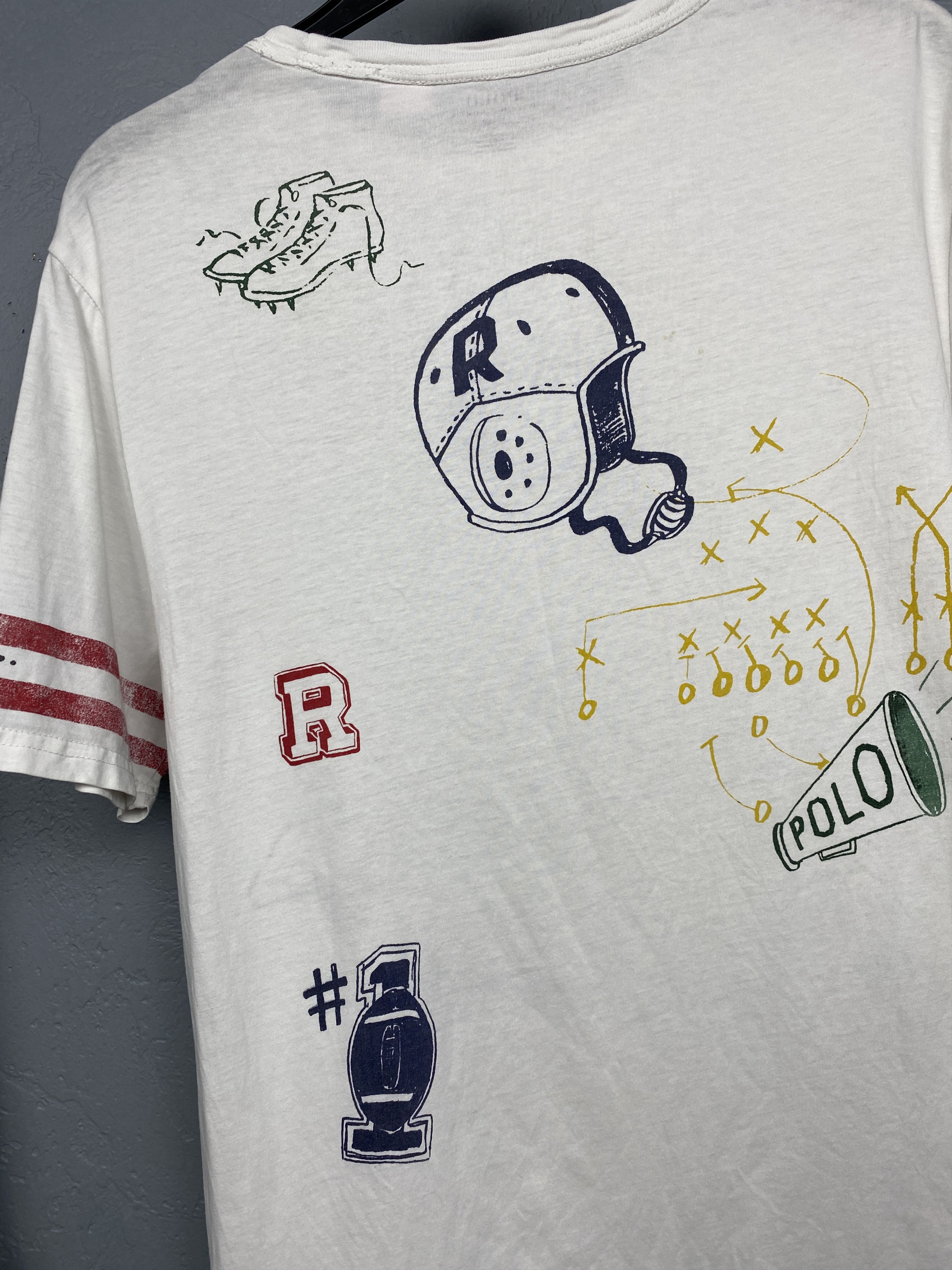 Polo Ralph Lauren Polo Ralph Lauren Vintage RL 67 Mens T-Shirt Y2K Tee Size US S / EU 44-46 / 1 - 9 Thumbnail