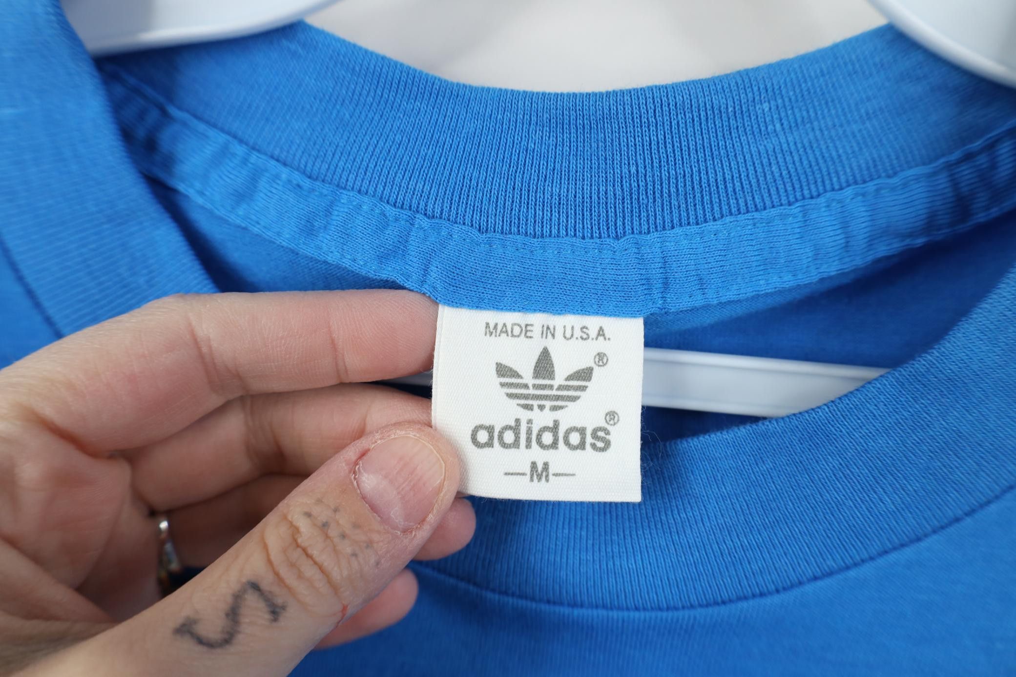 Adidas Deadstock Vintage 80s Adidas 1988 Olympics Sunburst T-Shirt Size US M / EU 48-50 / 2 - 10 Thumbnail