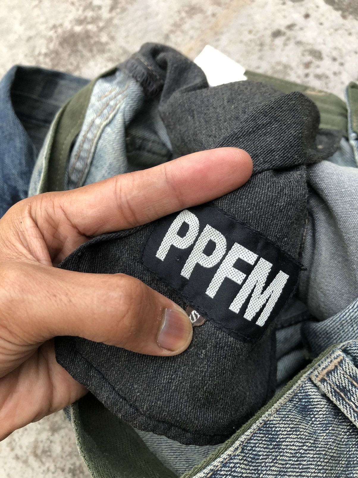 PPFM VINTAGE ZIPPER PUNK STYLE PPFM DENIM Size US 31 - 6 Thumbnail