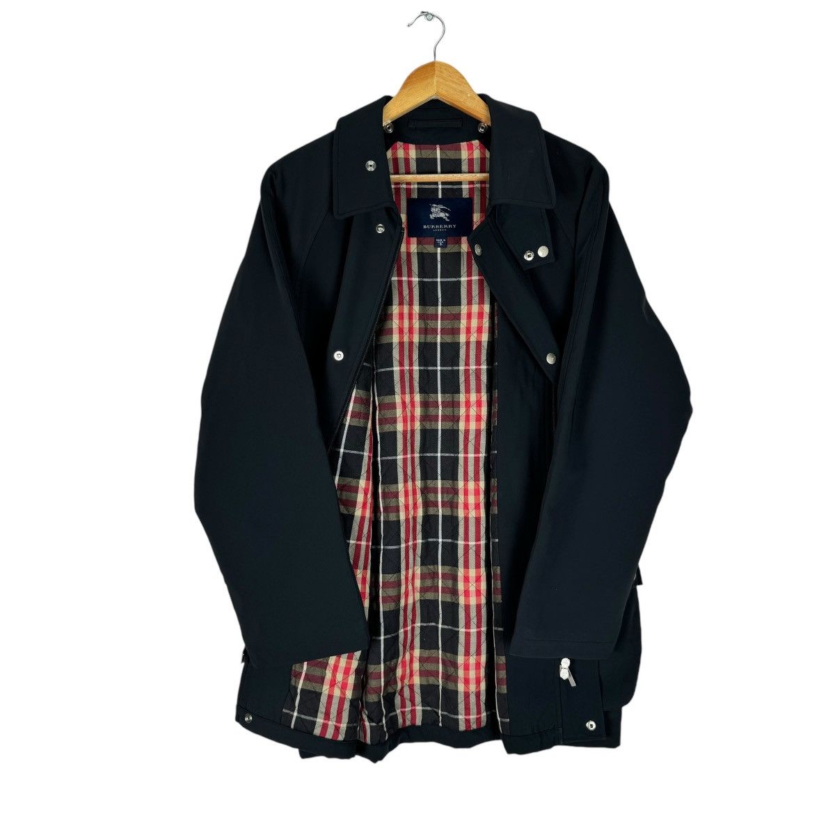 Burberry ☀️BURBERRY LONDON NOVA CHECK SNAP BURTON JACKET Size US S / EU 44-46 / 1 - 1 Thumbnail