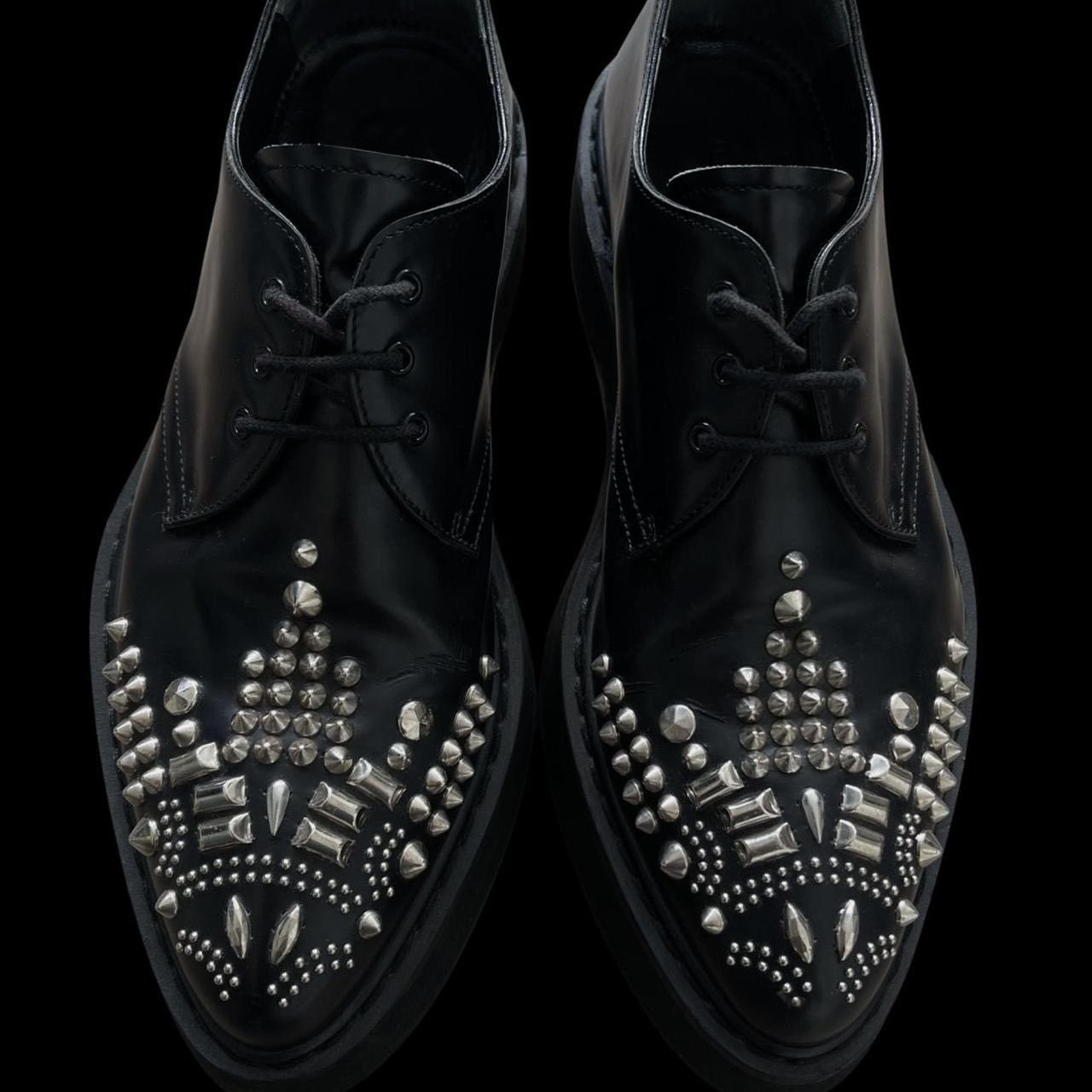 Alexander McQueen Alexander McQueen Studded Platform Shoes Size US 9.5 / EU 42-43 - 3 Thumbnail
