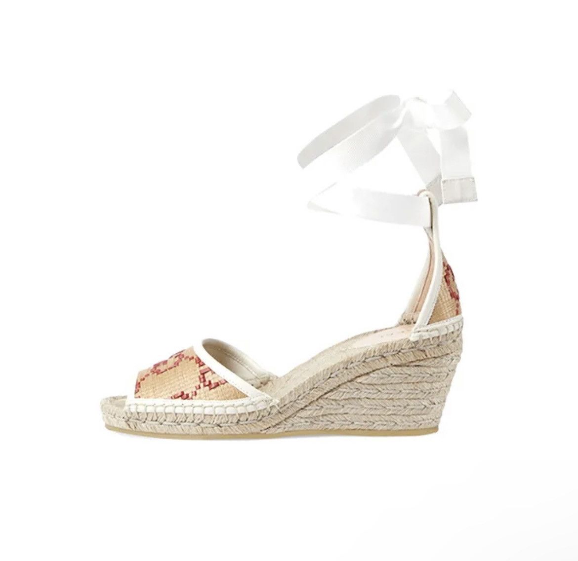 Gucci Gucci Women GG Espadrille Sandal size 39 Size US 9 / IT 39 - 2 Thumbnail