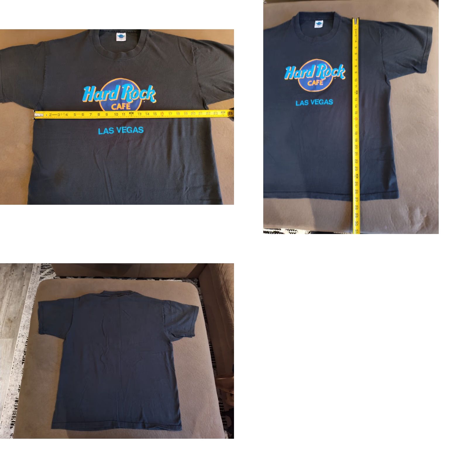 Hard Rock Cafe VINTAGE Hard Rock Cafe T-Shirt USA Black XL Single Stitch Mens Size US XL / EU 56 / 4 - 8 Thumbnail