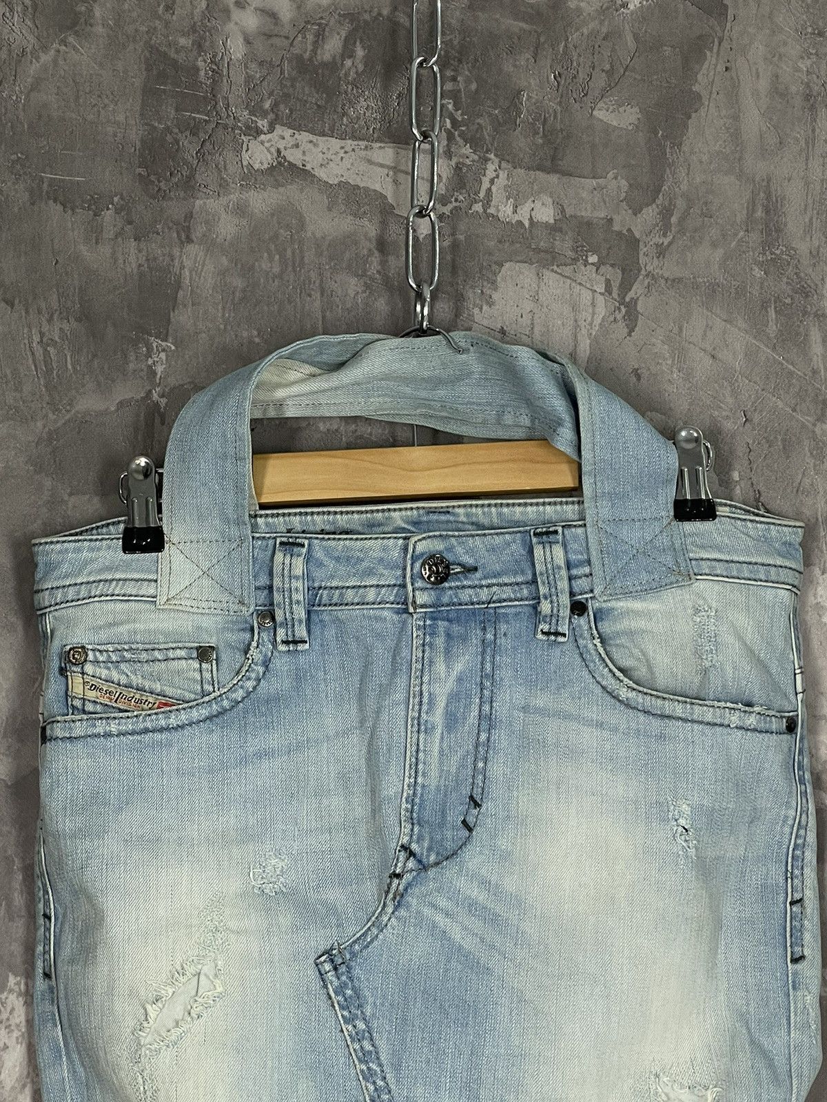 Diesel Vintage Diesel Denim Shoulder Bag 90s Avant Garde Size ONE SIZE - 5 Thumbnail