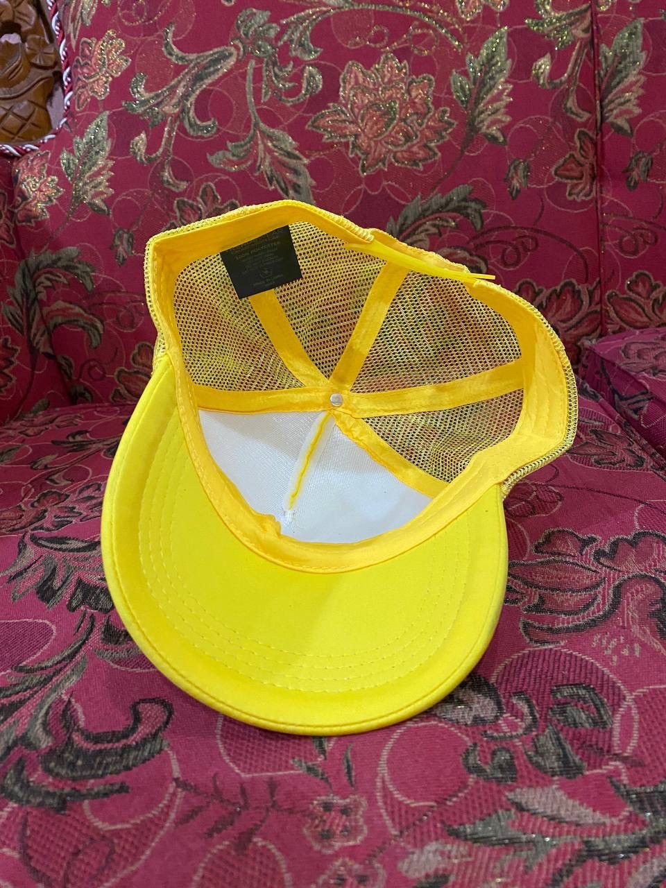 Vintage Vintage 90s Thins Skate Trucker Mesh Cap Size ONE SIZE - 6 Thumbnail