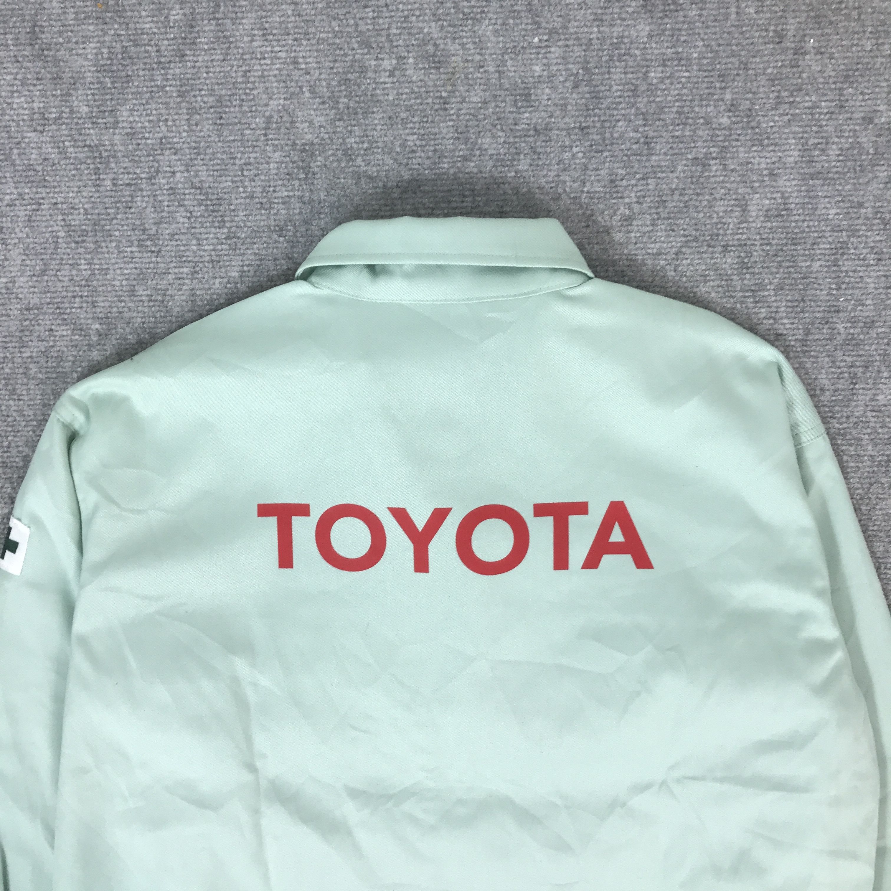 Japanese Brand TOYOTA RACING MOTOR SPORT CUSTOM JACKET Size US L / EU 52-54 / 3 - 4 Thumbnail