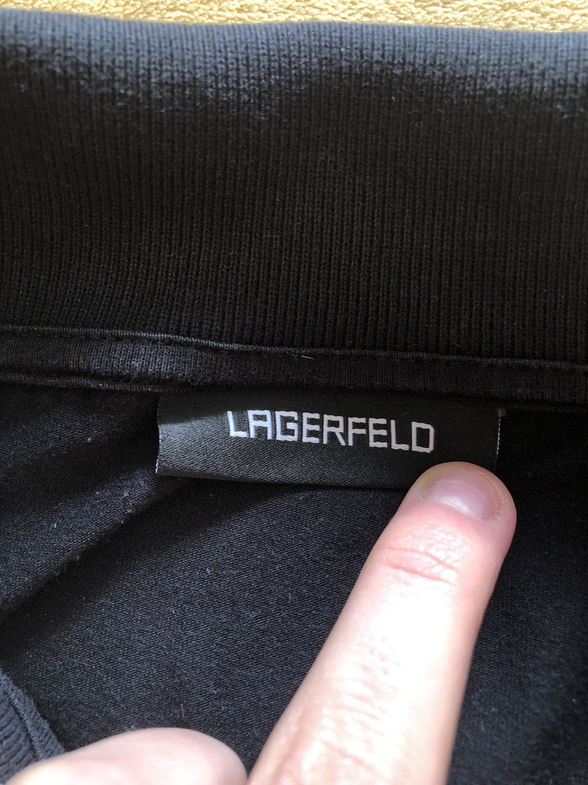 Karl Lagerfeld KARL LAGERFELD CLASSIC DESIGNER POLO SHIRT Size US L / EU 52-54 / 3 - 3 Thumbnail