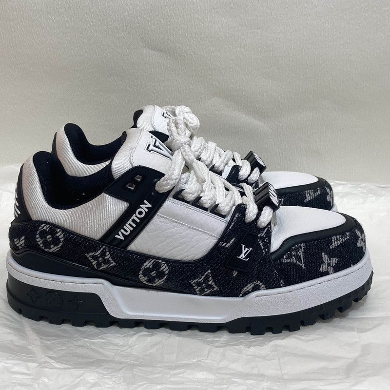Louis Vuitton Louis Vuitton Trainer Maxi Low-Top Sneakers -2508 Size US 10.5 / EU 43-44 - 9 Thumbnail
