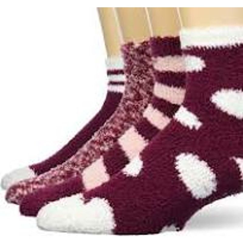 Other Fuzzy Women's Warm Socks 4 Pairs Non Skid Bottom One Size Size ONE SIZE - 1 Thumbnail