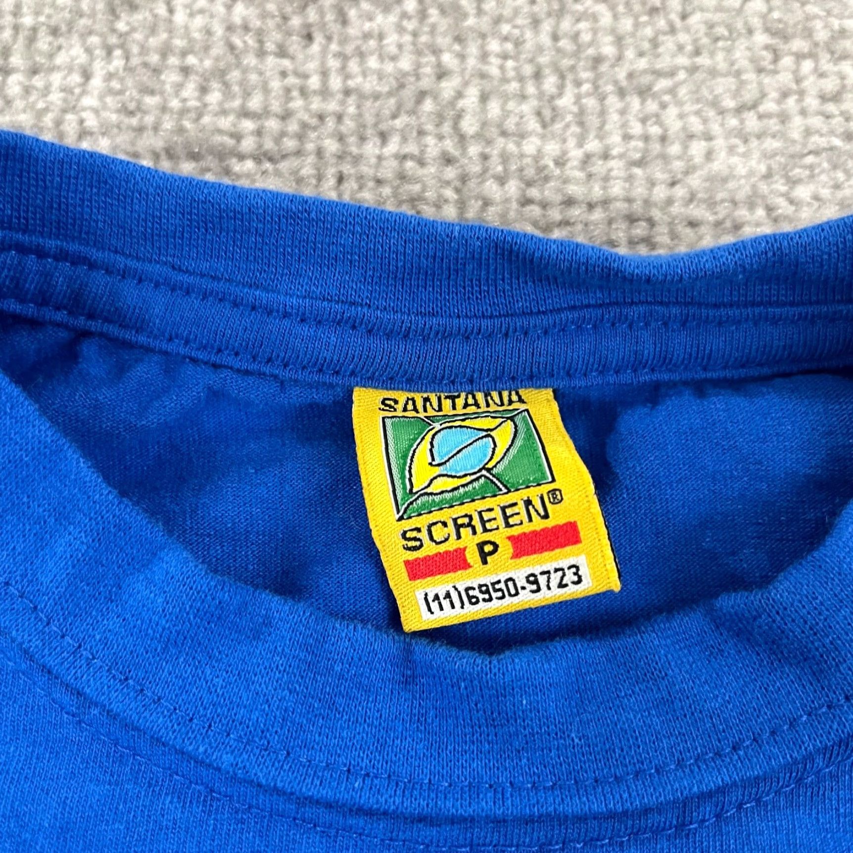 Vintage VINTAGE RUBENS BARRICHELLO RACING Shirt Mens S Blue F1 Graphic S/S Shirt Mens Small/Medium Size US S / EU 44-46 / 1 - 3 Thumbnail
