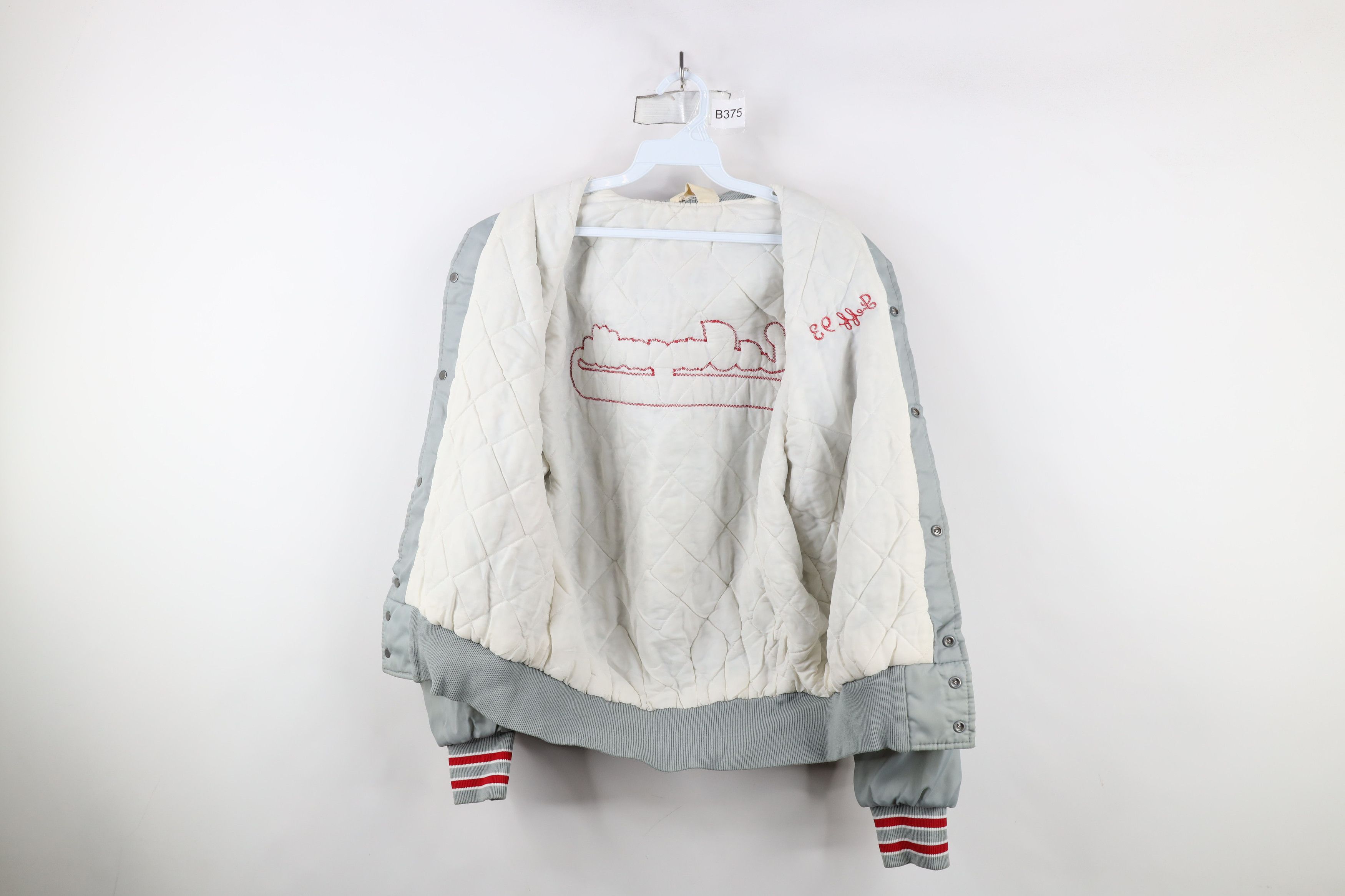 Vintage Vintage 90s Fargeville Basketball Varsity Bomber Jacket USA Size US M / EU 48-50 / 2 - 10 Thumbnail