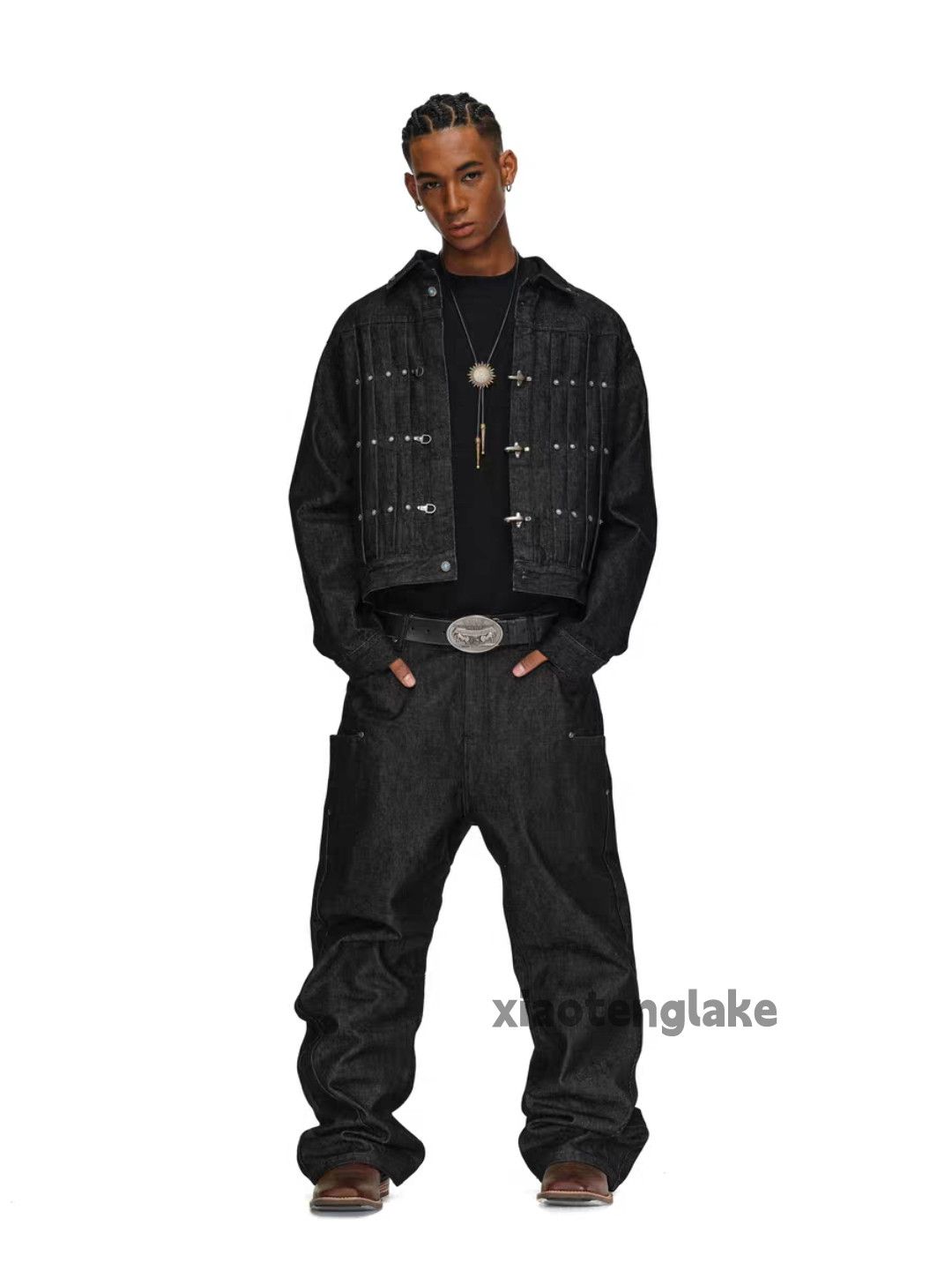 Vintage Utility denim outdoor sports utility punk hiphop jacket Size US L / EU 52-54 / 3 - 1 Thumbnail