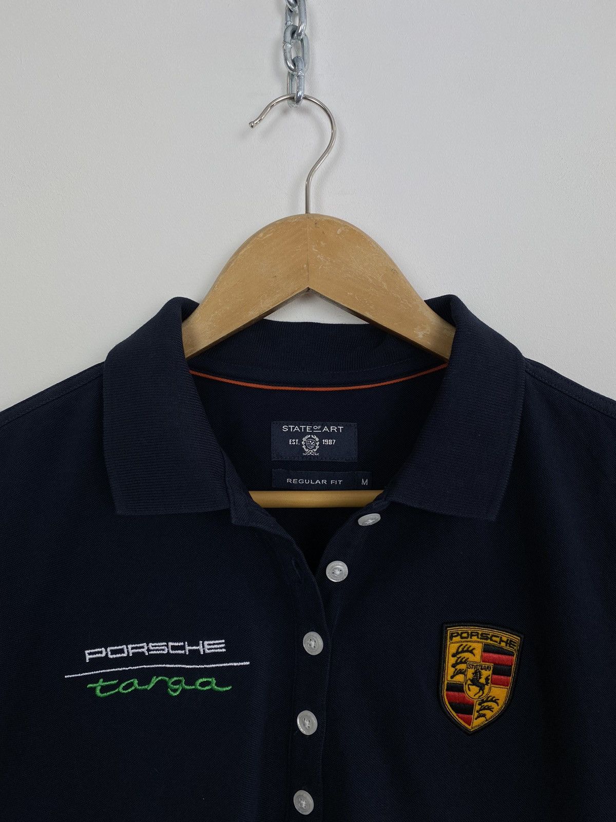 Porsche Design State Of Art Porsche Targa Polo Short Size M Blue Top Size M / US 6-8 / IT 42-44 - 5 Thumbnail