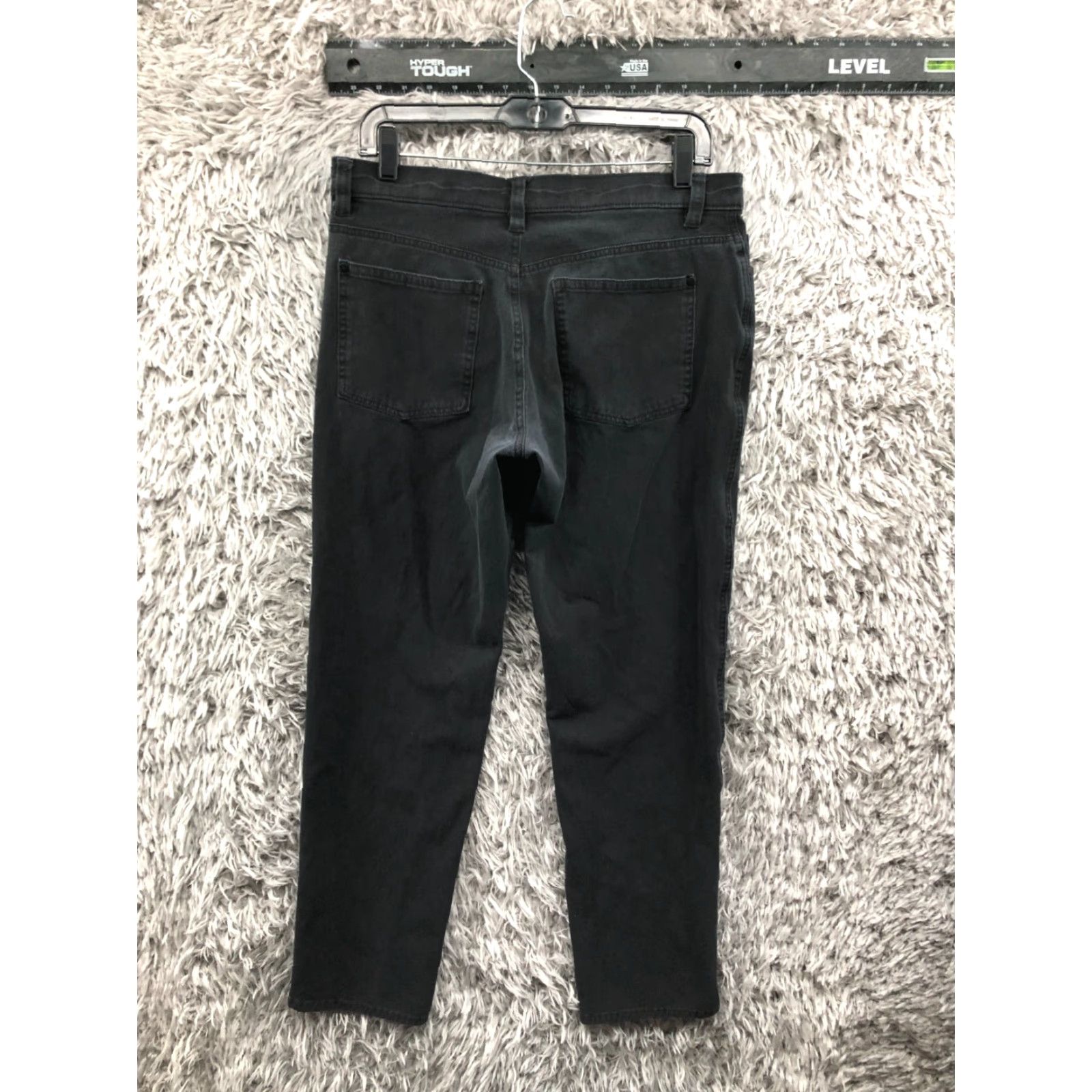 Haggar Haggar Slim Straight Jeans Size 32x30 MENS Dark Wash Black Vintage No Size US 32 / EU 48 - 5 Thumbnail