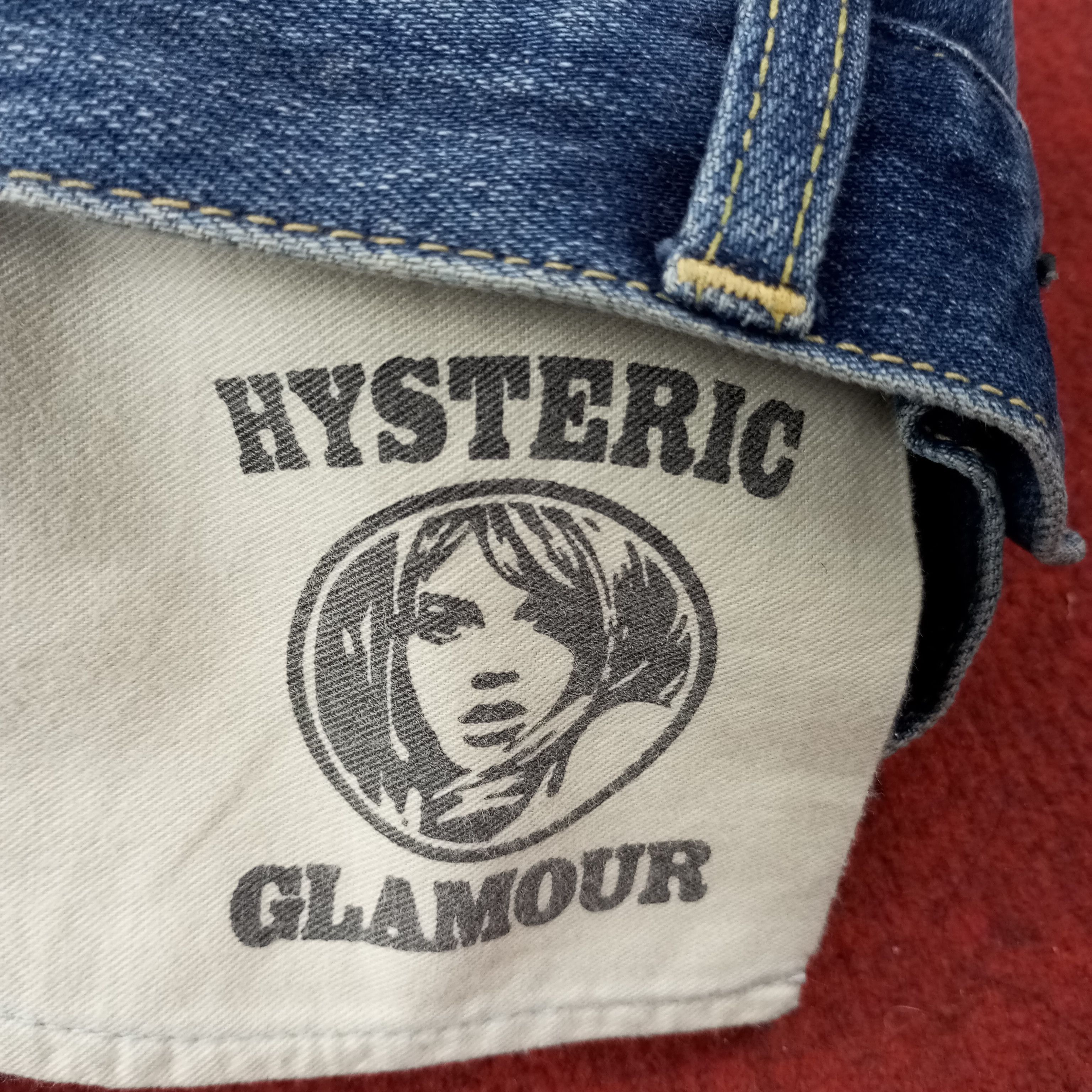 Hysteric Glamour Hysteric Glamour Japanese Brand Custom Art Jeans c252n20 Size 31" - 14 Thumbnail