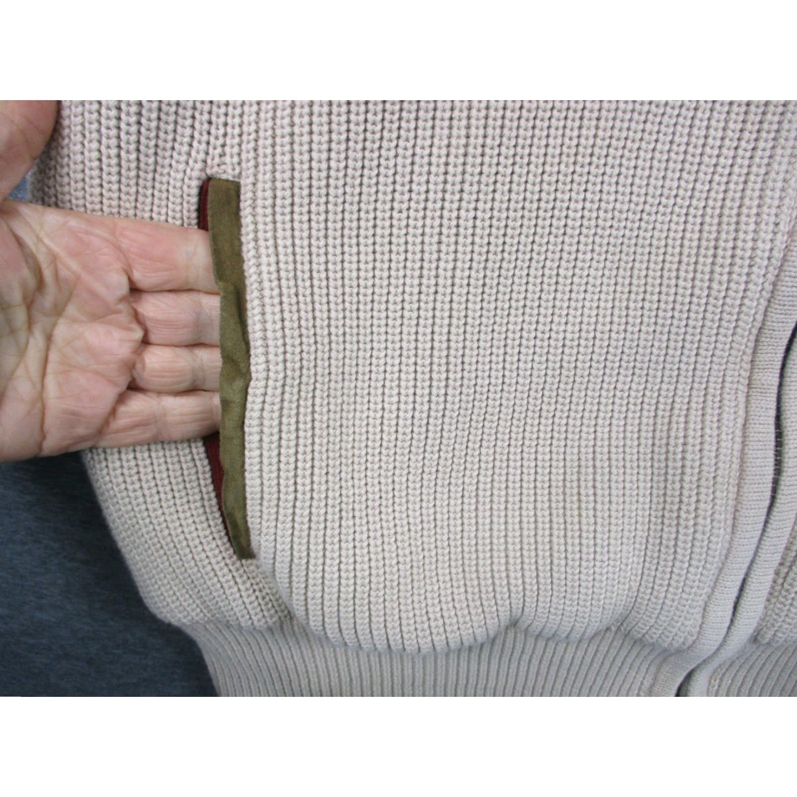 Orvis VINTAGE Orvis Vest Patches Large Beige Full Zip Sleeveless Size US L / EU 52-54 / 3 - 3 Thumbnail