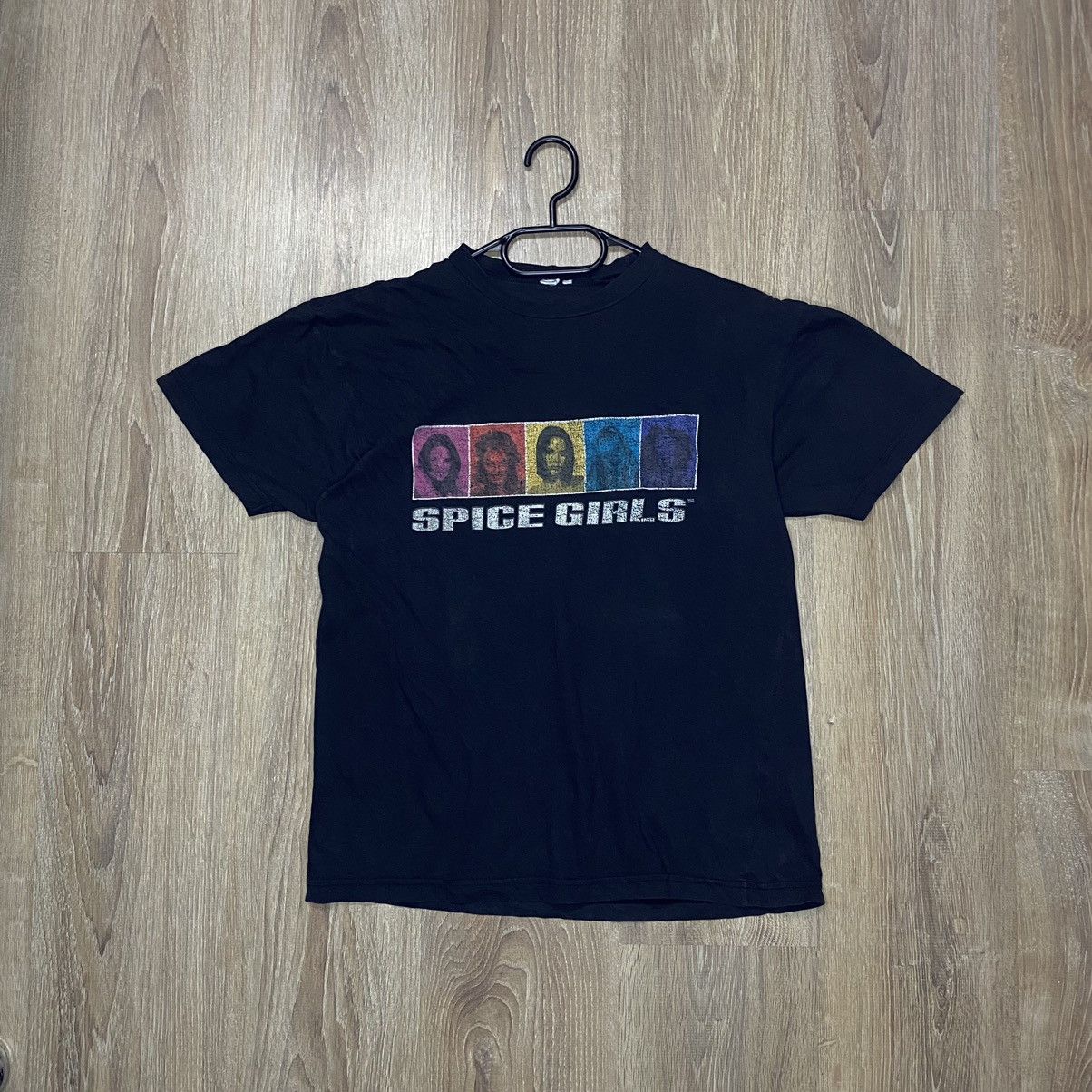 Band Tees × Vintage Vintage 90s Spice Girls T-Shirt Size US L / EU 52-54 / 3 - 1 Thumbnail