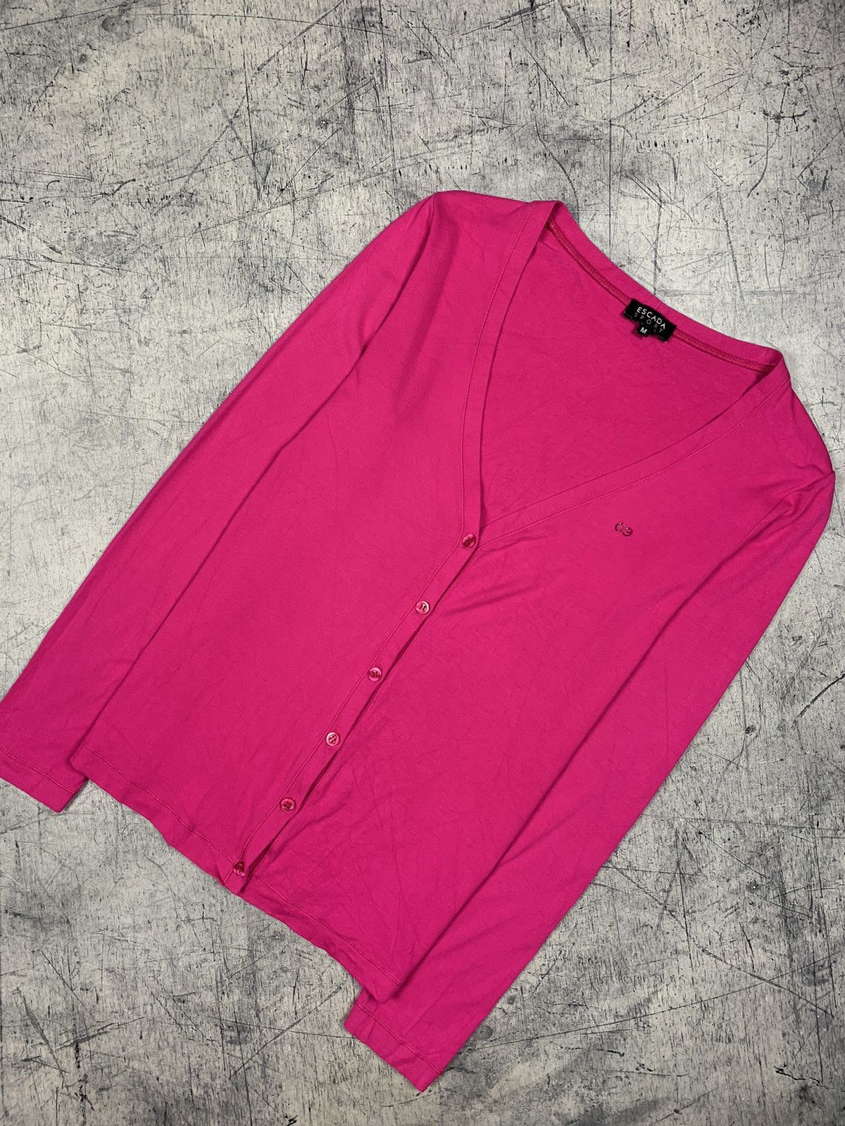 Escada Sport Escada Sport Women’s Cardigan Button Up Size M Pink Y2K Logo Size M / US 6-8 / IT 42-44 - 1 Thumbnail