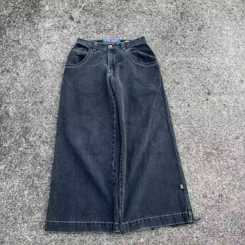 Japanese Brand × Vintage wide vintage y2k jeans. Size US 36 / EU 52 - 3 Thumbnail