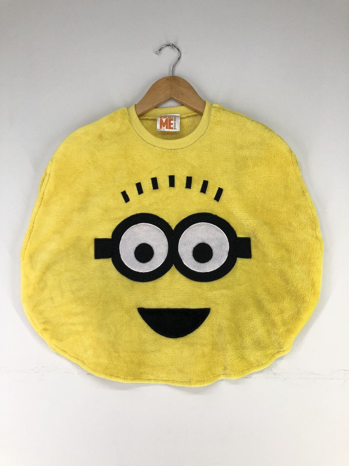 image of Movie x Universal Studios Despicable Me Minion Made Fleece Crop Nightwear in Yellow, Women's (Size 