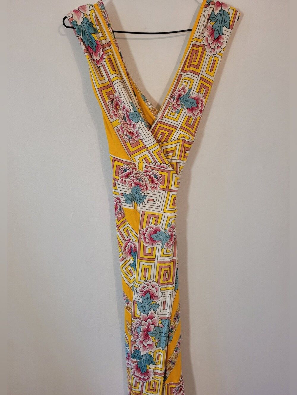 Diane von Furstenberg Diane Von Furstenberg Willow Yellow Floral Wrap Dress - 2 Size XS / US 0-2 / IT 36-38 - 2 Thumbnail