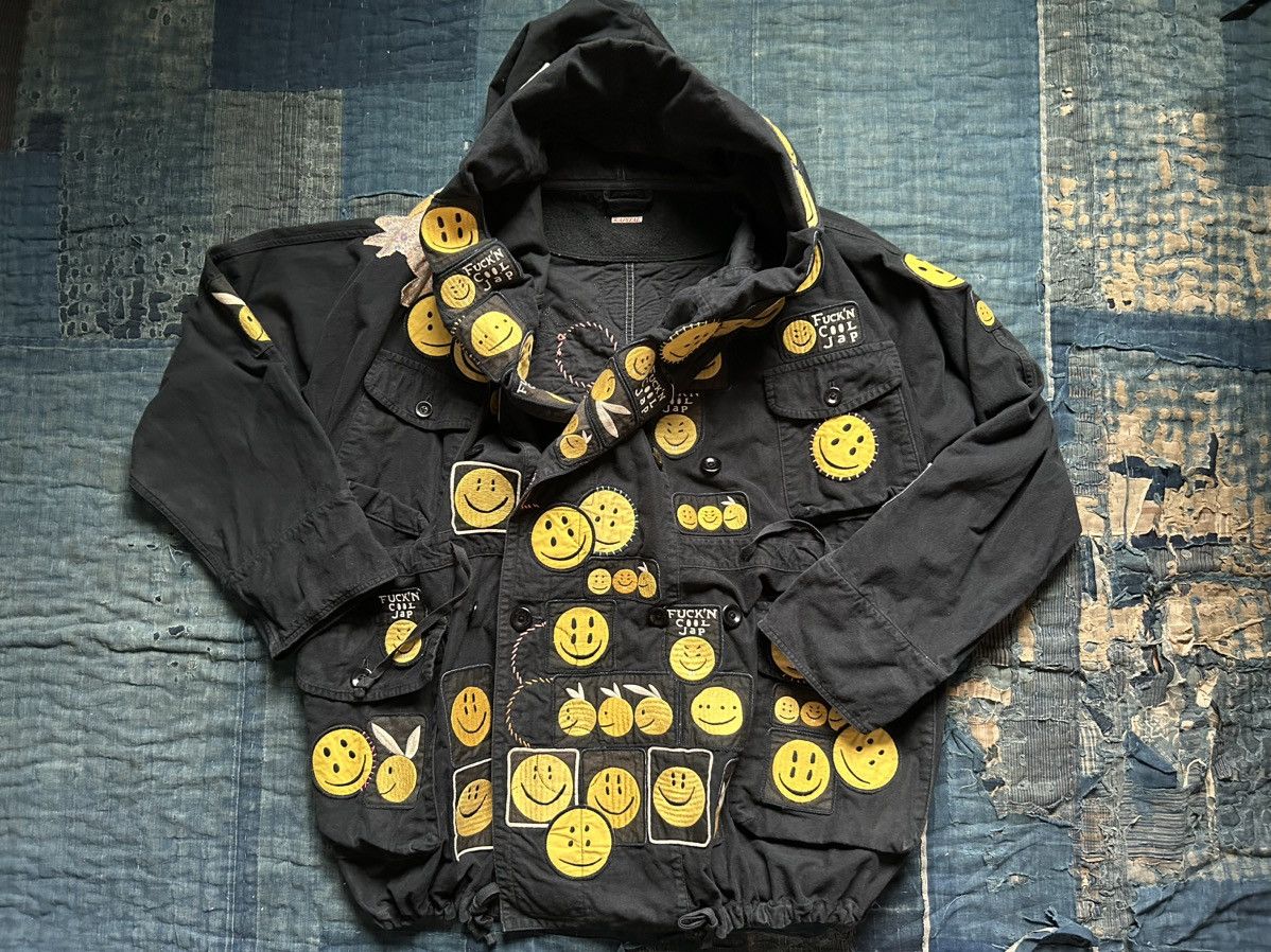 Kapital × Kapital Kountry Kapital moleskin Cotton RINGCOAT (RAINBOWY INSANE) XL Size US XL / EU 56 / 4 - 3 Thumbnail