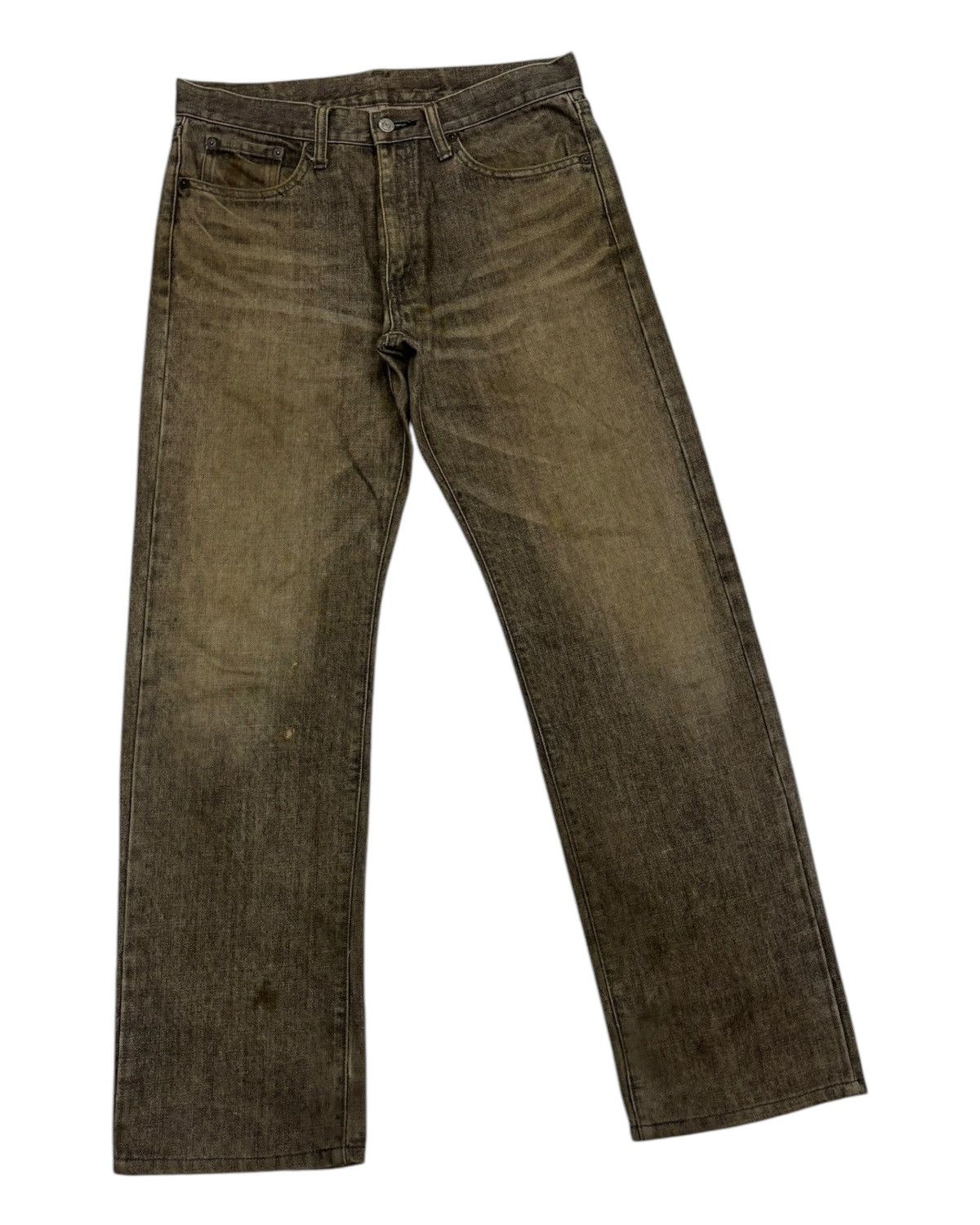 Isamu Katayama Backlash 🔥VINTAGE BOBSON RUSTY MUD WASH BAGGY JEANS DISTRESSED DENIM Size US 32 / EU 48 - 3 Thumbnail
