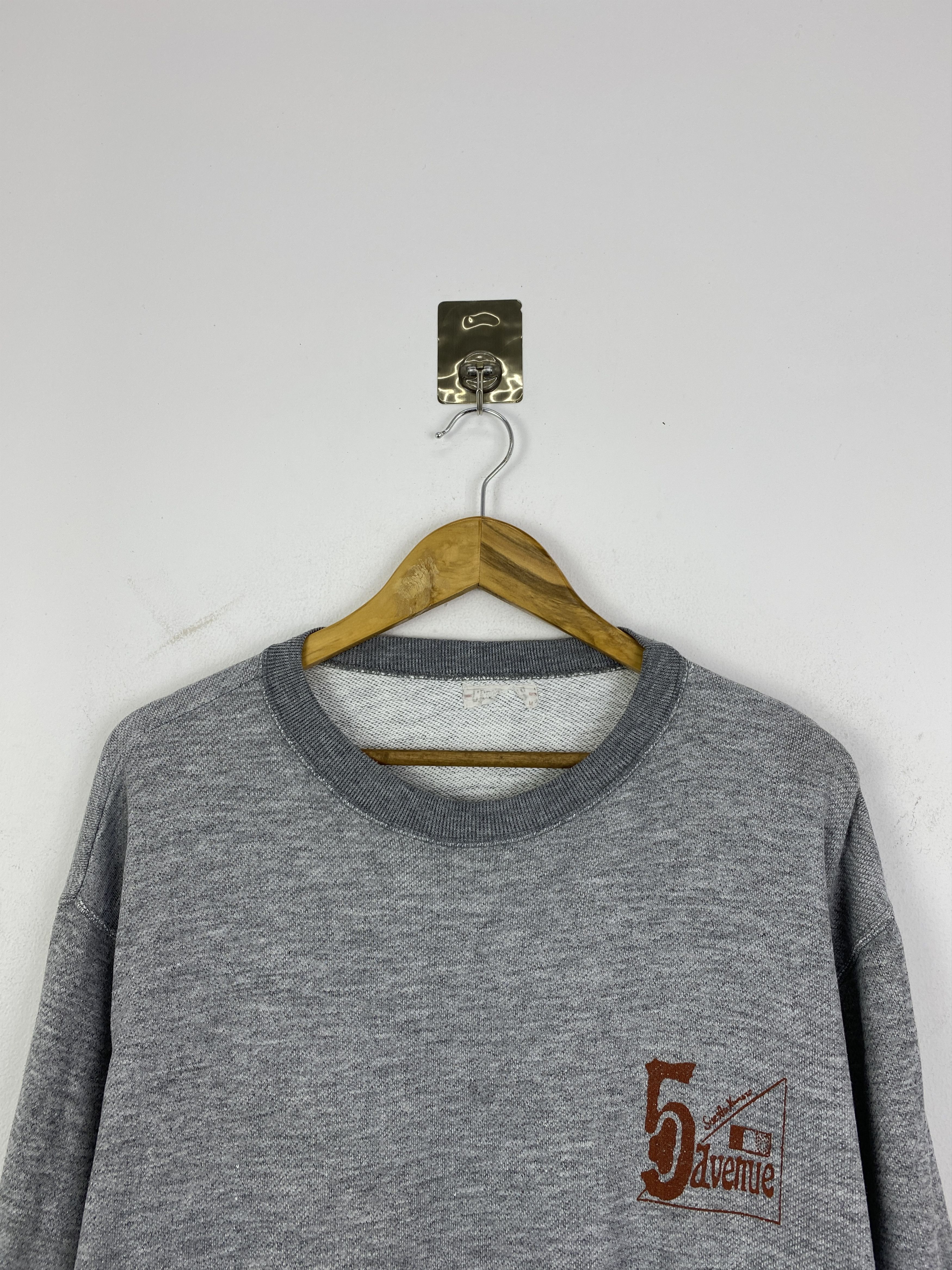 Vintage Vintage 80s 5th Avenue Pullover Crewneck Sweatshirt SH0223 Size US L / EU 52-54 / 3 - 2 Thumbnail