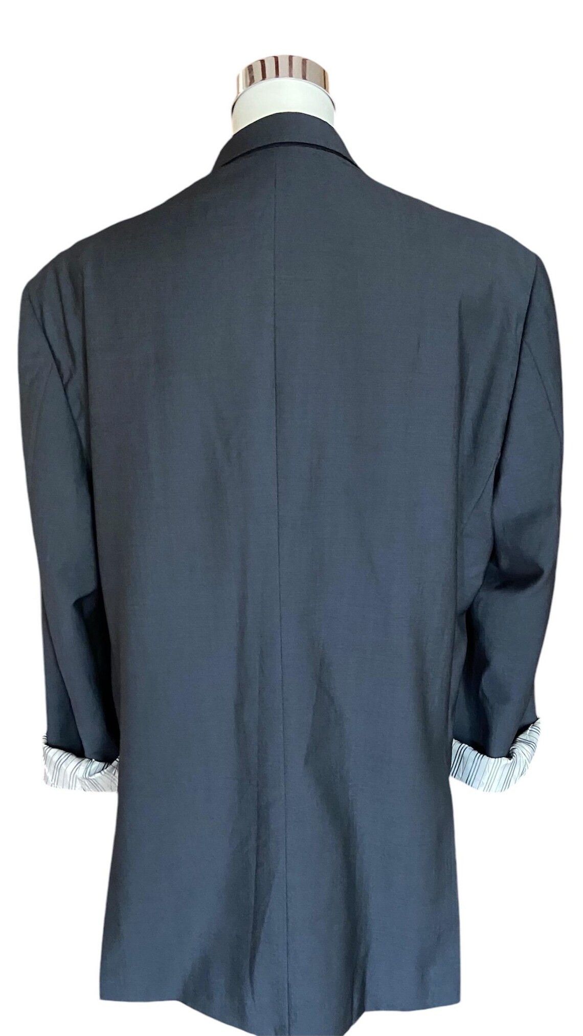 Burberry Minimalist Maxi Blazer – Burberry Unisex Size L / US 10 / IT 46 - 4 Thumbnail