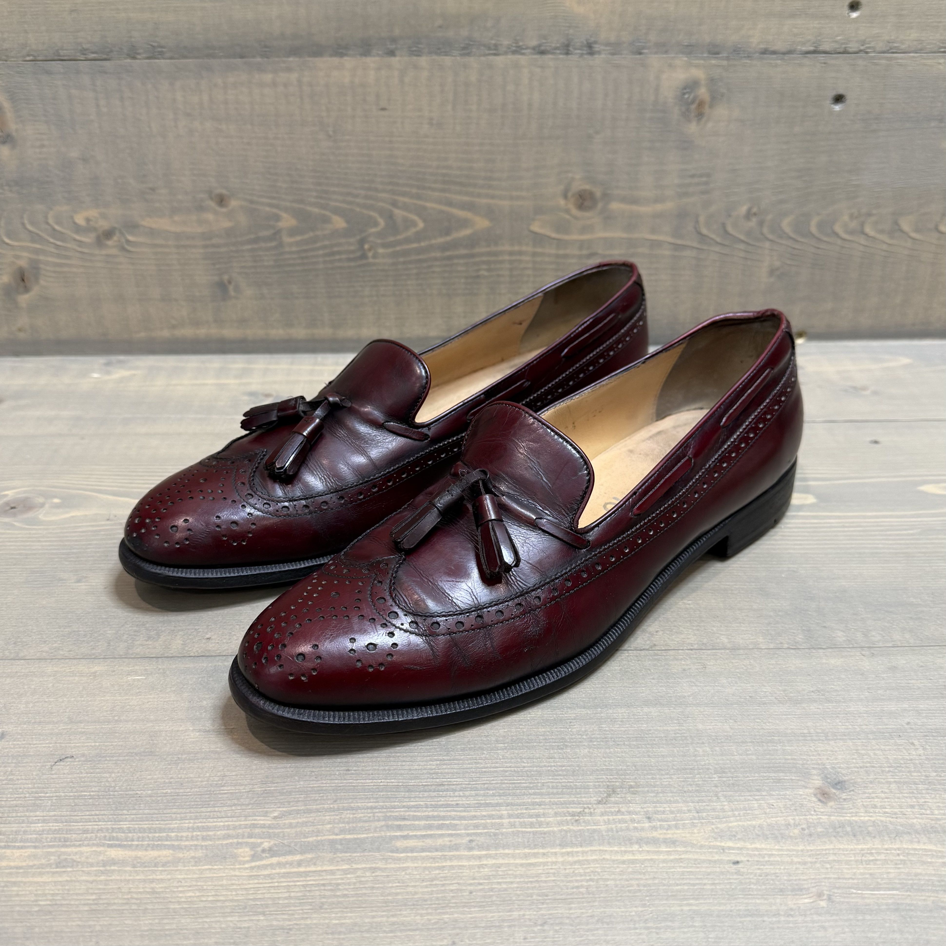 Salvatore Ferragamo RARE Vintage Tassel Wingtip Loafers - 9.5 D Salvatore Ferragamo  main image 2