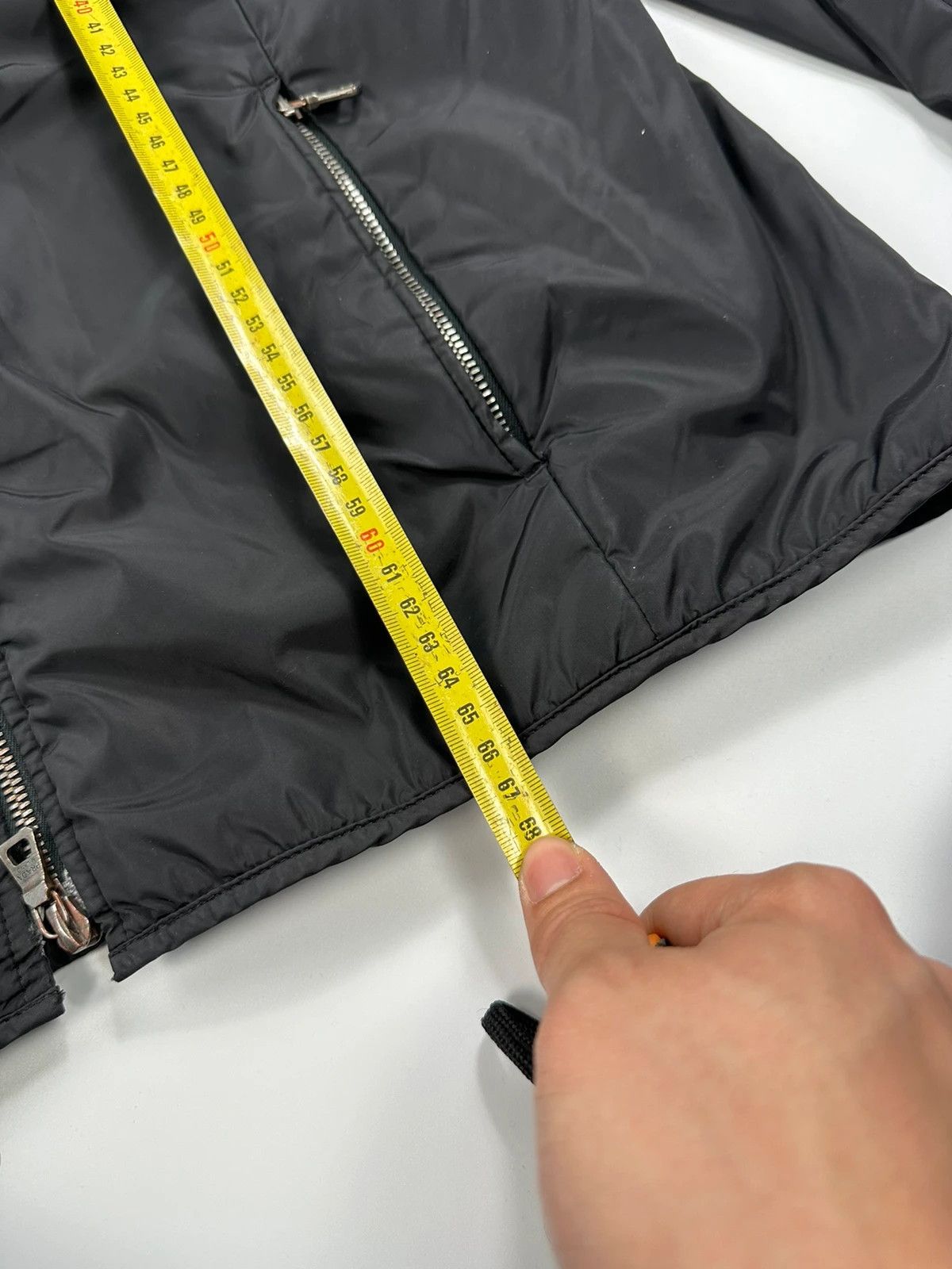 Prada Prada Sport FW2002 Black Padded Nylon Jacket Double Zip Size US S / EU 44-46 / 1 - 11 Thumbnail