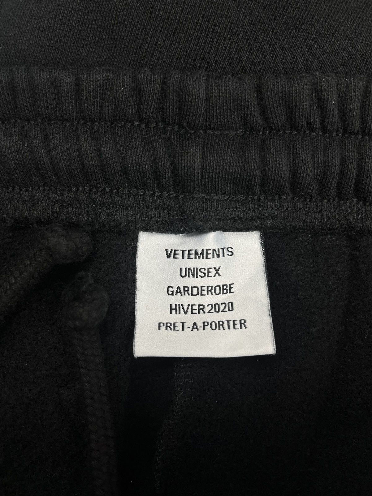 Vetements AW19 Vetements Interpol Logo Sweatpants Black Size US 28 / EU 44 - 5 Thumbnail