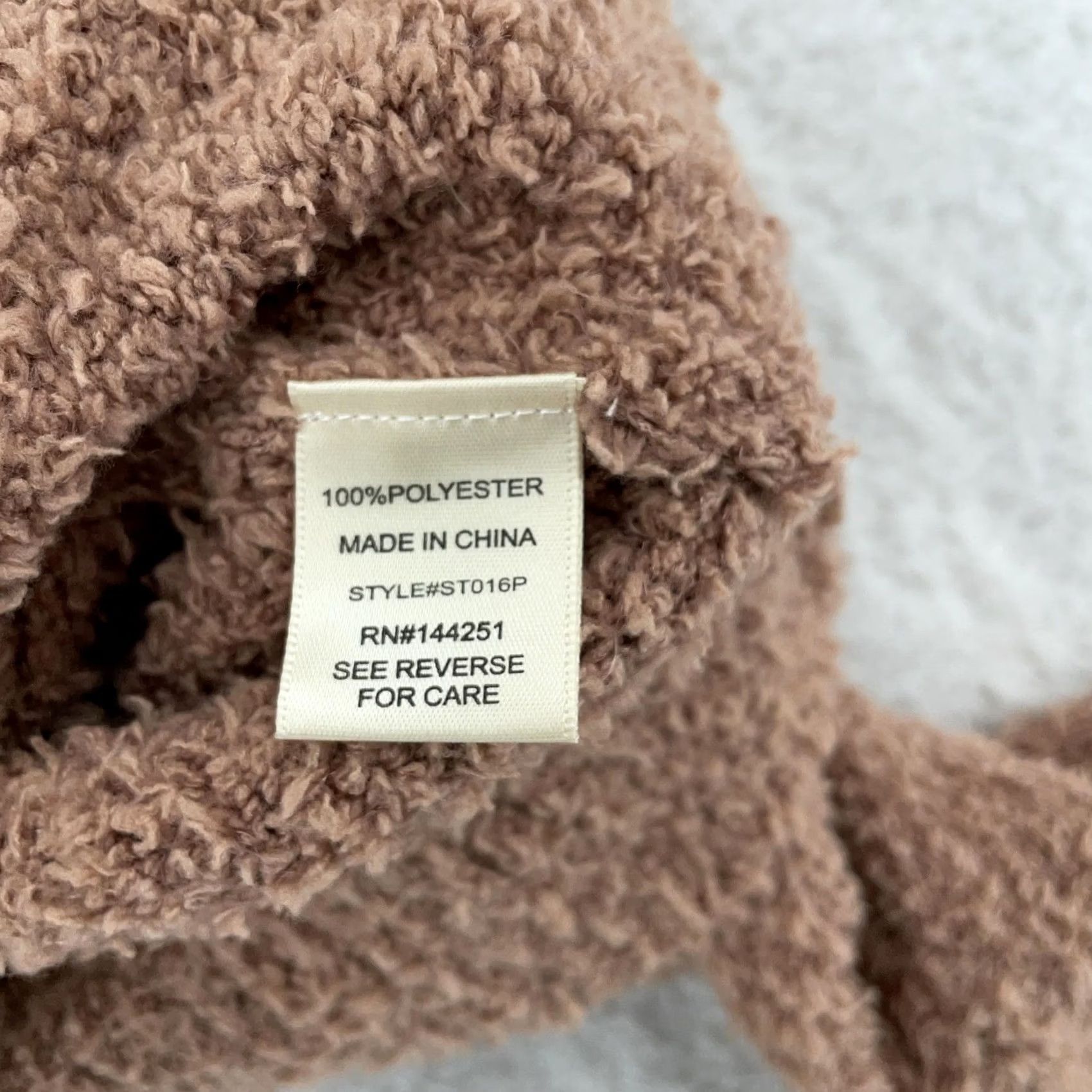 Vintage Sincerely Jules Cardigan Sweater Velvety Fleece Brown L Women’s Casual Long Sleeve Button Front 100% Polyester Regular Fit Knit Vintage? No Size L / US 10 / IT 46 - 8 Thumbnail