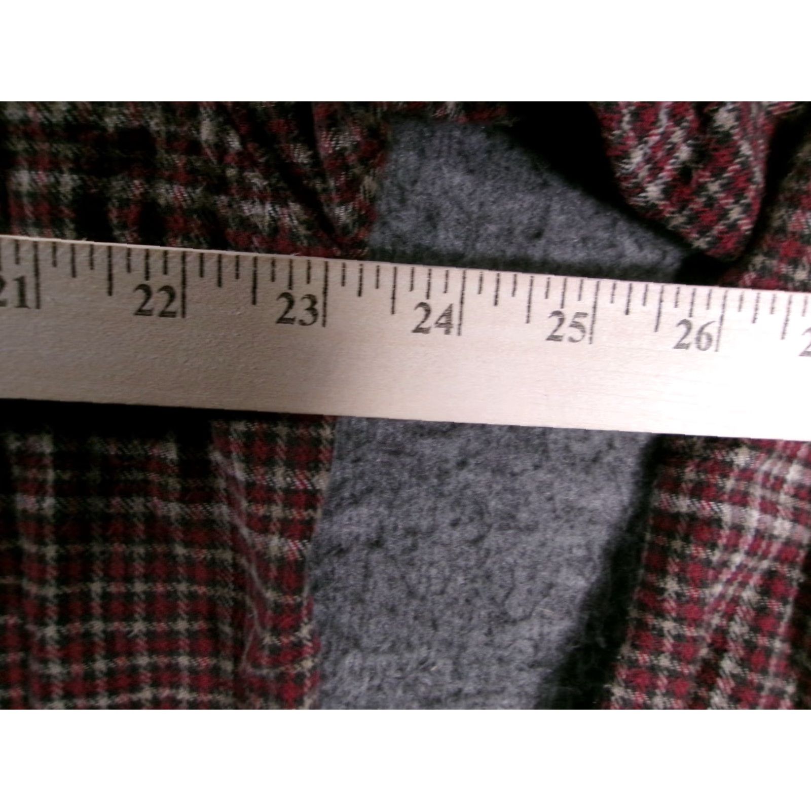 Cherokee Cherokee Shirt Men Large Burgundy Plaid Flannel Casual Rustic Outdoor Classic Size US L / EU 52-54 / 3 - 3 Thumbnail