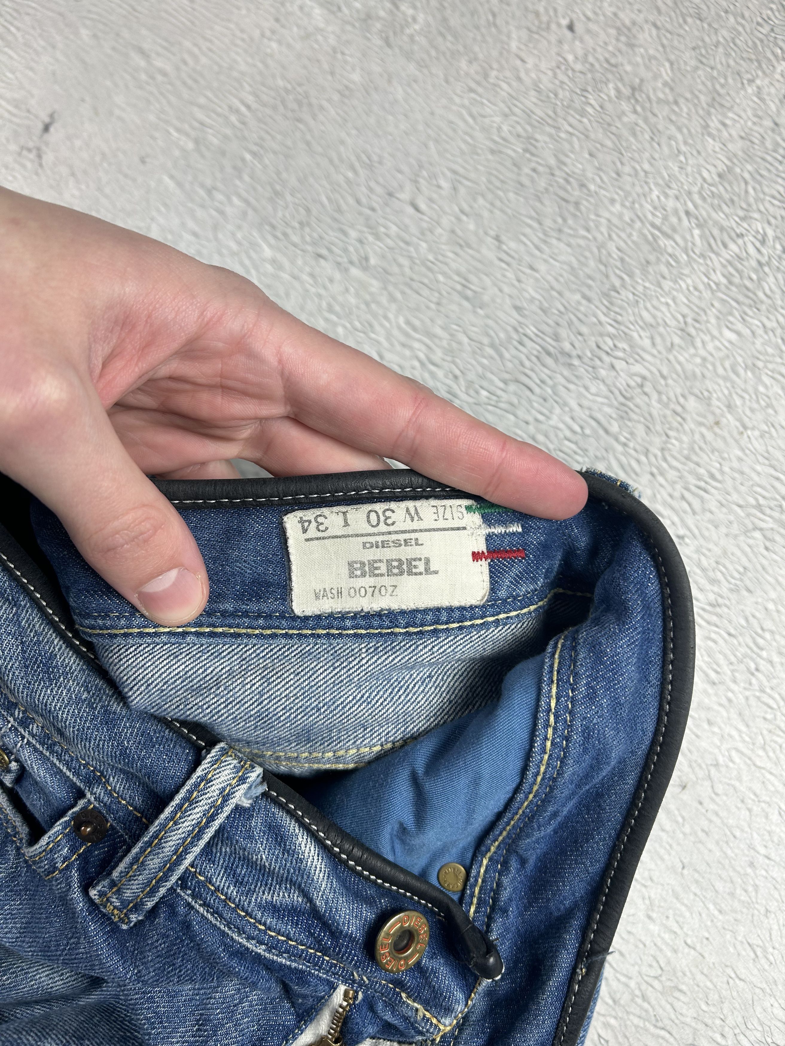 Diesel × Vintage Diesel Jeans Bebel Women Wash 0070Z Low Rise Straight Size 28" / US 6 / IT 42 - 7 Thumbnail