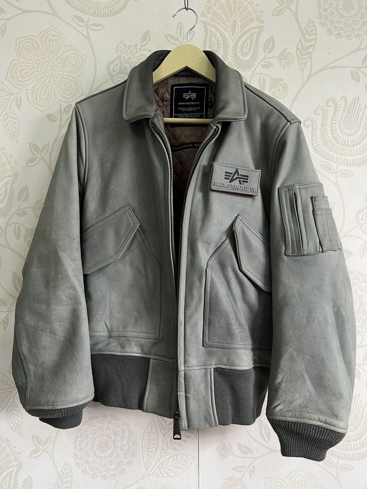 Alpha Industries × Freewheelers Cowhide Jacket Super Rare Vintage Alpha Industries USA Size US M / EU 48-50 / 2 - 21 Thumbnail
