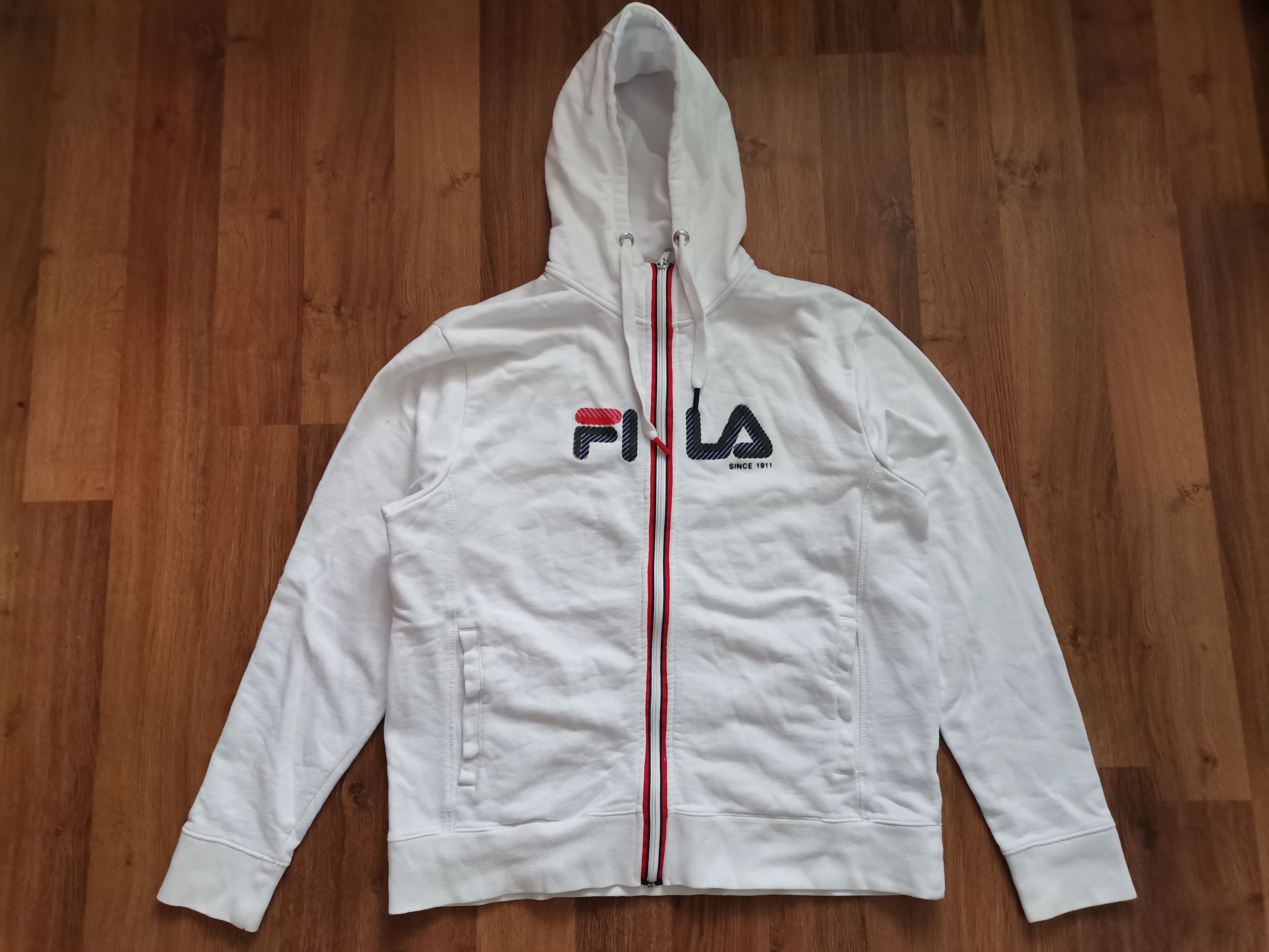Fila Fila Zip Up Hoodie Size US XL / EU 56 / 4 - 1 Thumbnail