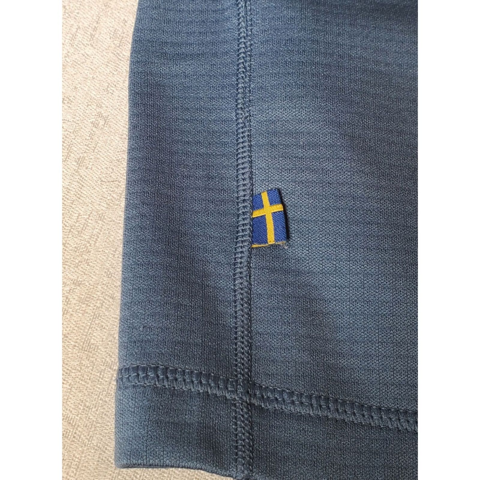 Vintage Fjällräven Abisko Trail Fleece Full Zip Hooded Jacket UN Blue Men’s S Jacket Size US S / EU 44-46 / 1 - 7 Thumbnail